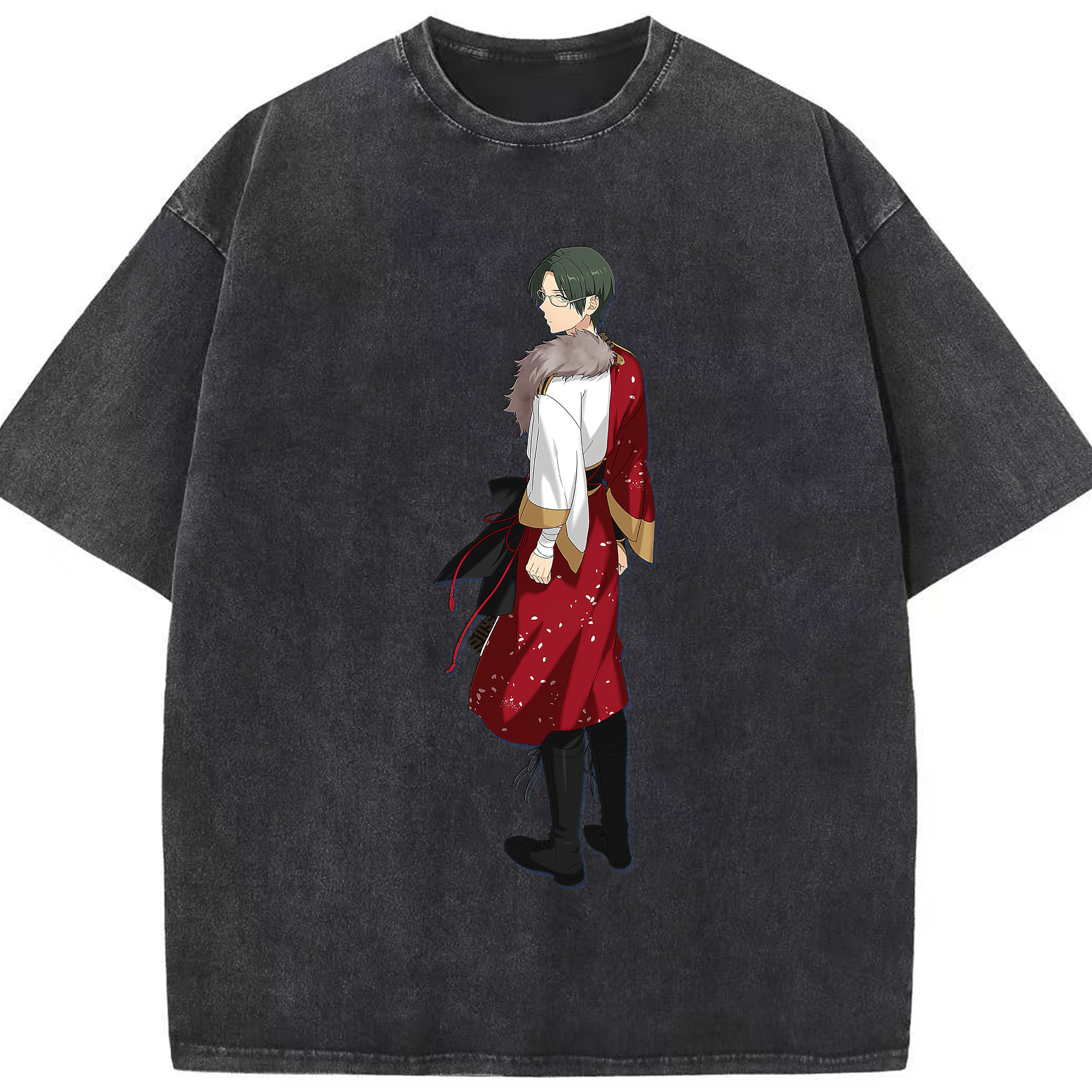 （画像用） あんさんぶるスターズ! Ensemble Stars 綿100% ヴィンテージ風 半袖Tシャツ（フロントプリント）