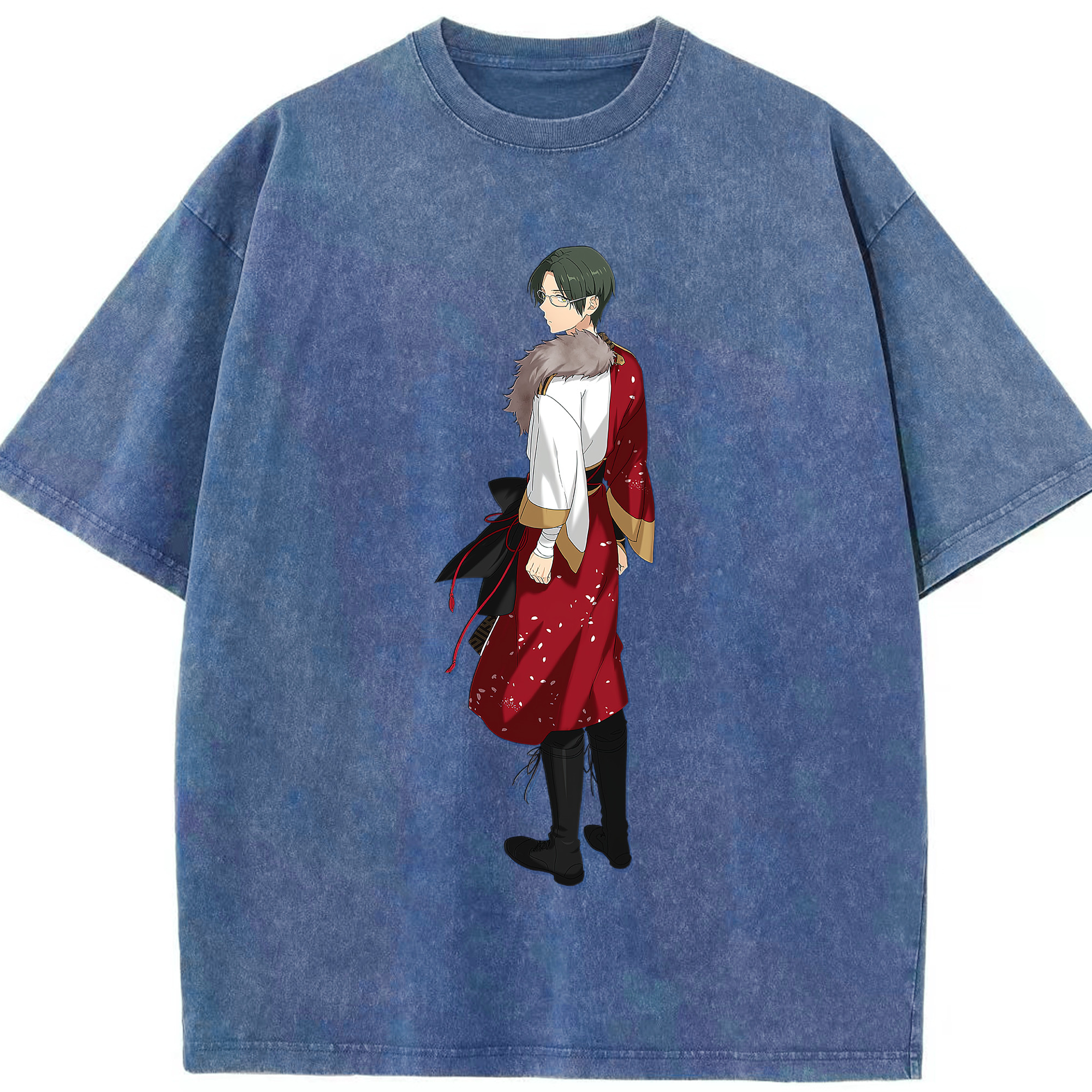 （画像用） あんさんぶるスターズ! Ensemble Stars 綿100% ヴィンテージ風 半袖Tシャツ（フロントプリント）
