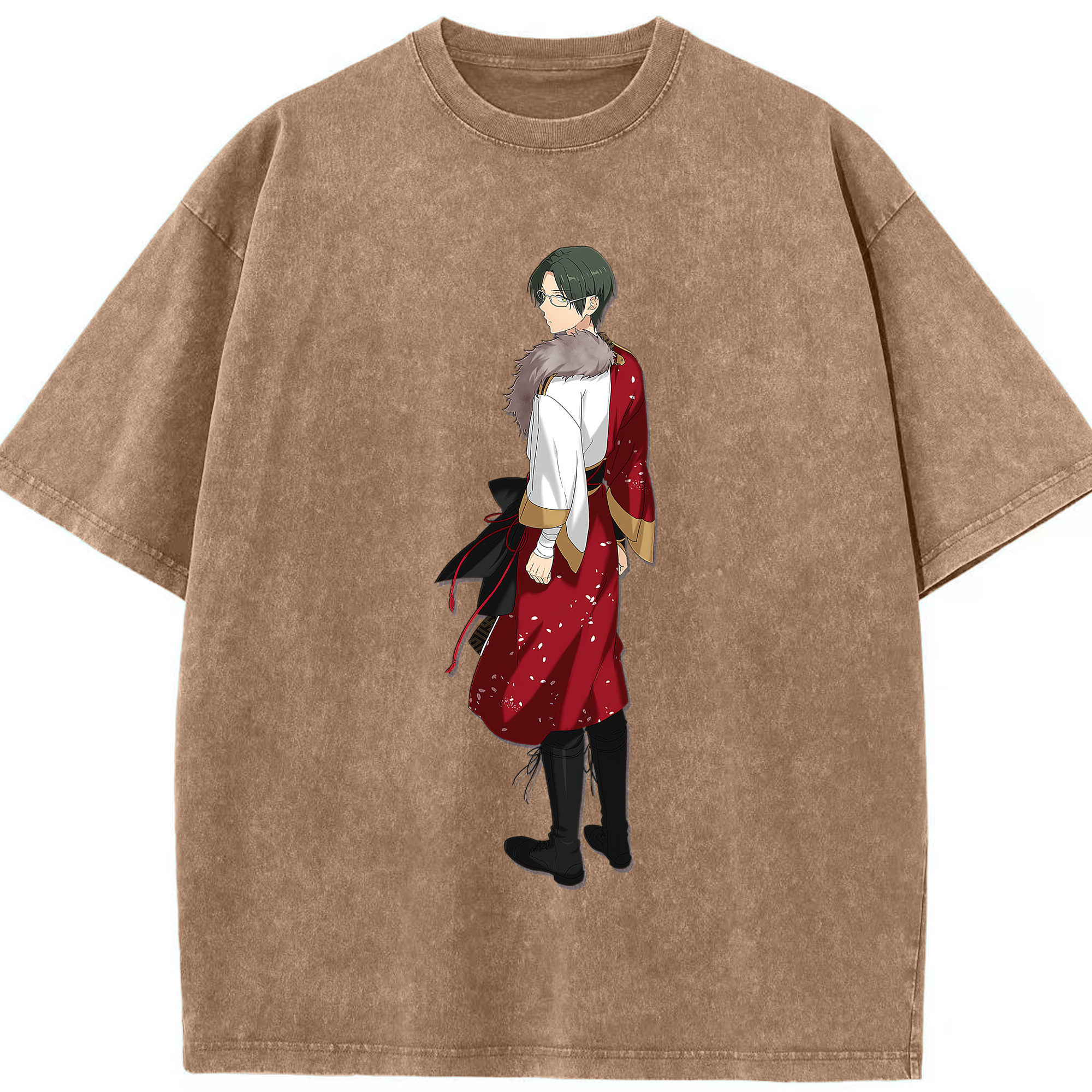 （画像用） あんさんぶるスターズ! Ensemble Stars 綿100% ヴィンテージ風 半袖Tシャツ（フロントプリント）