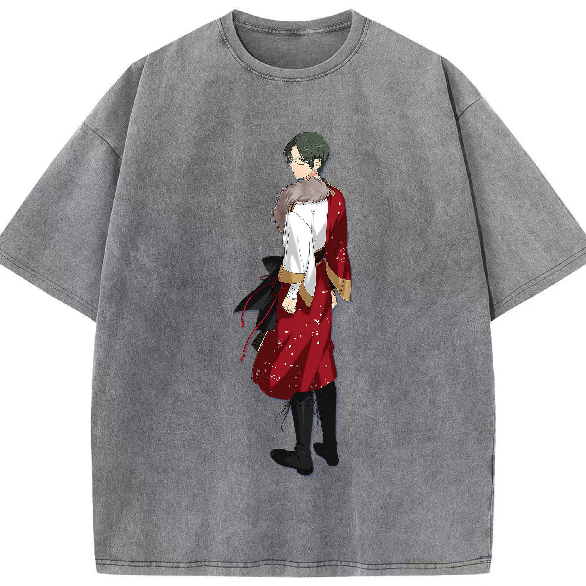 （画像用） あんさんぶるスターズ! Ensemble Stars 綿100% ヴィンテージ風 半袖Tシャツ（フロントプリント）