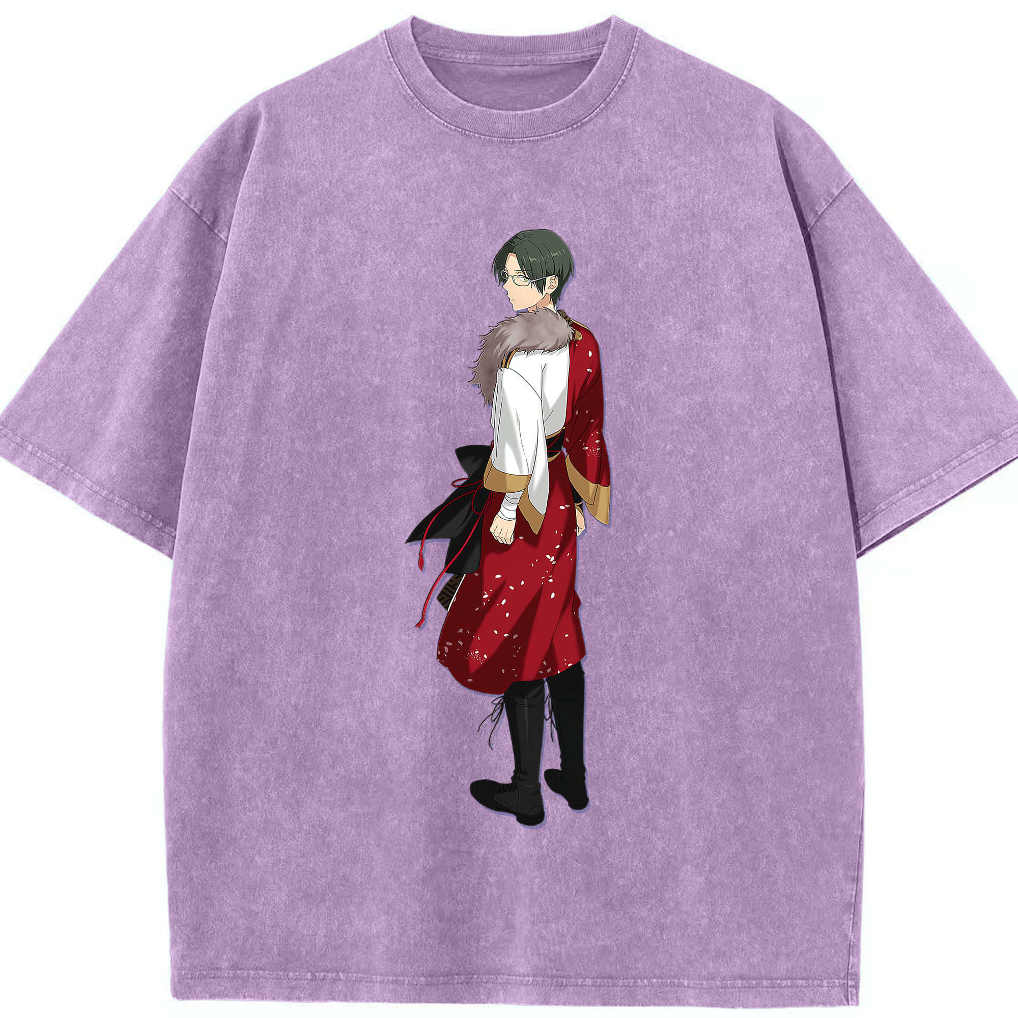 （画像用） あんさんぶるスターズ! Ensemble Stars 綿100% ヴィンテージ風 半袖Tシャツ（フロントプリント）