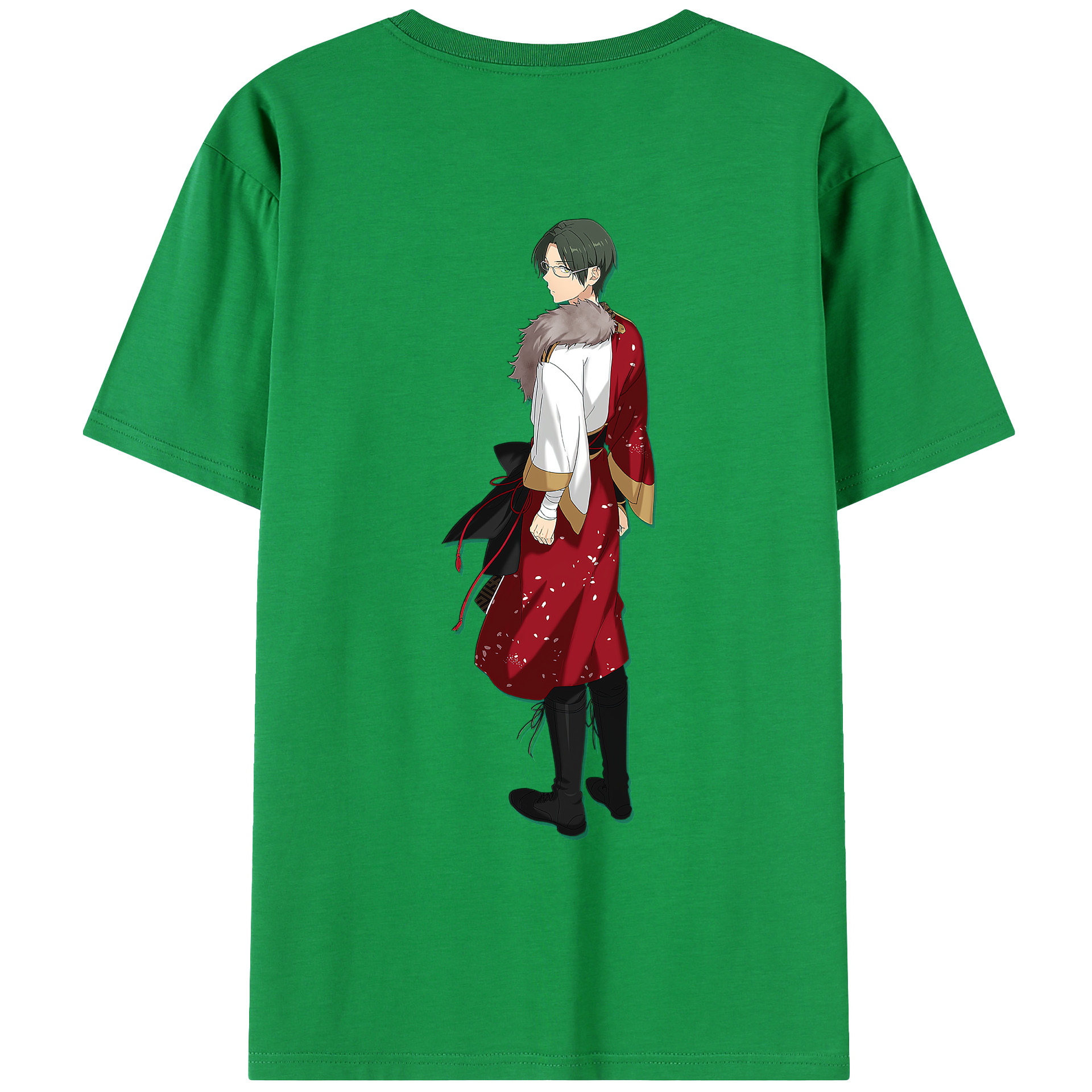 （画像用） あんさんぶるスターズ! Ensemble Stars 綿100％ メンズ半袖Tシャツ（バックプリント） 通気性