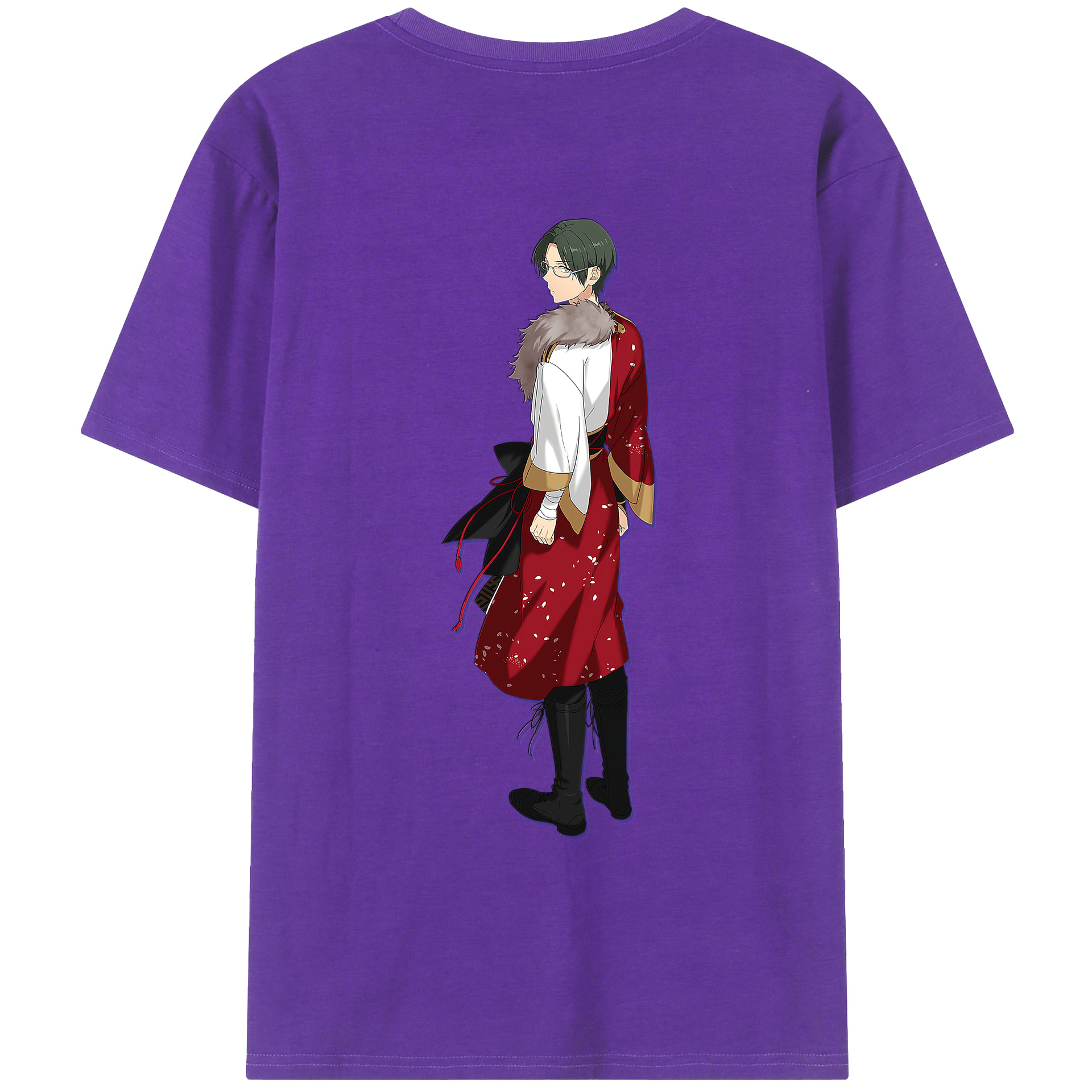 （画像用） あんさんぶるスターズ! Ensemble Stars 綿100％ メンズ半袖Tシャツ（バックプリント） 通気性