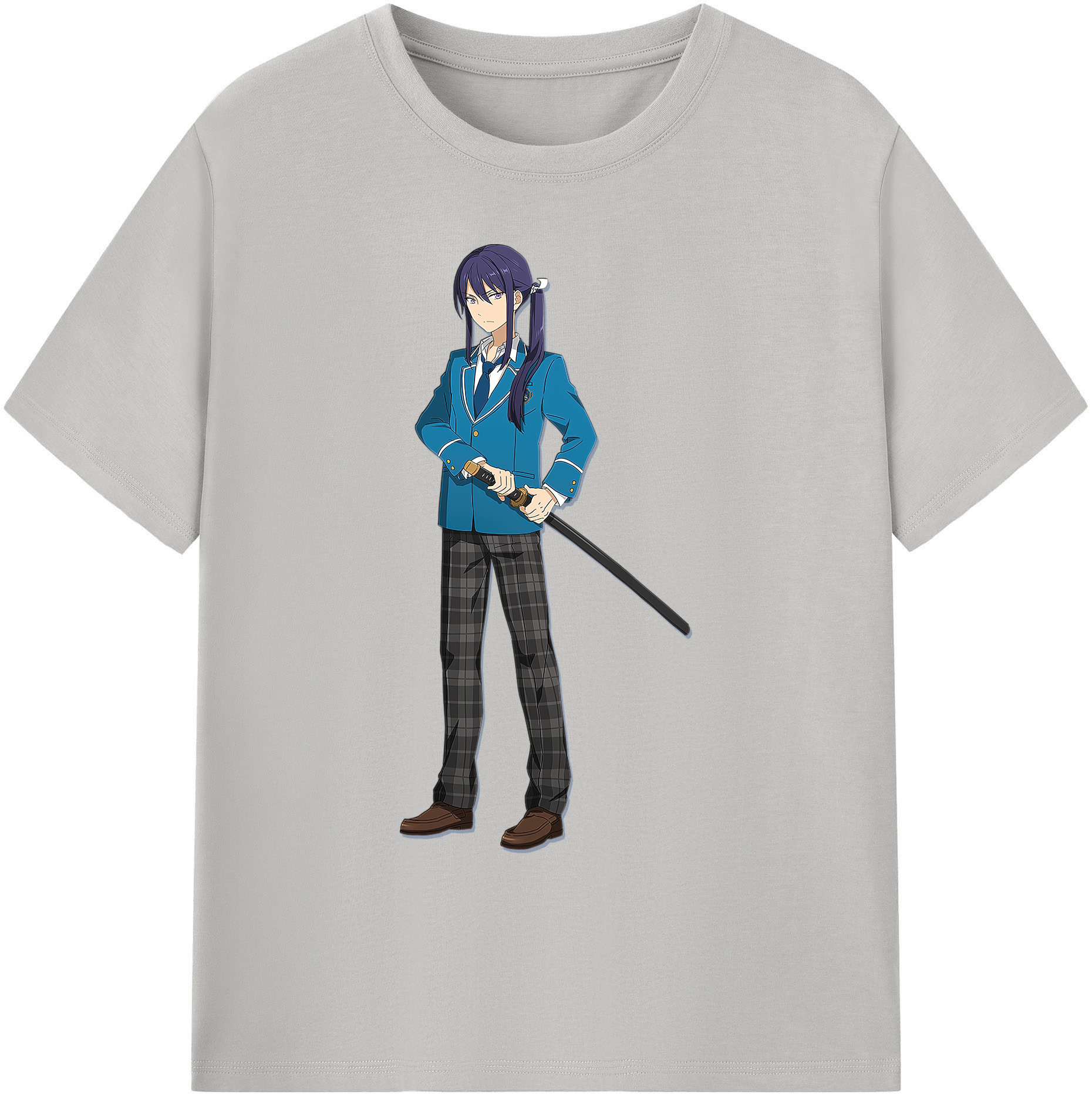 （画像用） あんさんぶるスターズ! Ensemble Stars 綿100％ メンズ半袖Tシャツ｜肌触りやわらか＆通気性