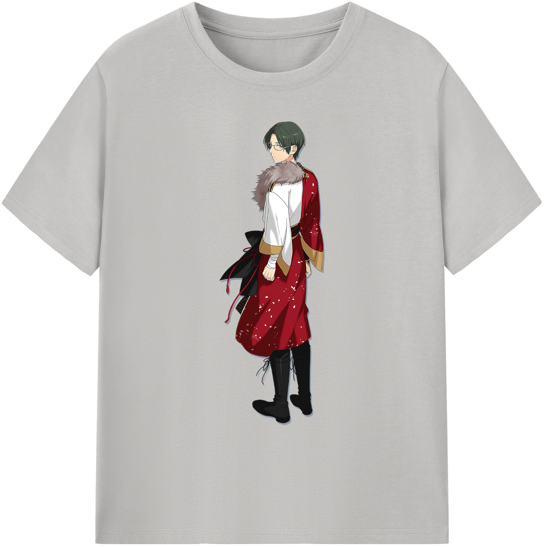 （画像用） あんさんぶるスターズ! Ensemble Stars 綿100％ メンズ半袖Tシャツ｜肌触りやわらか＆通気性