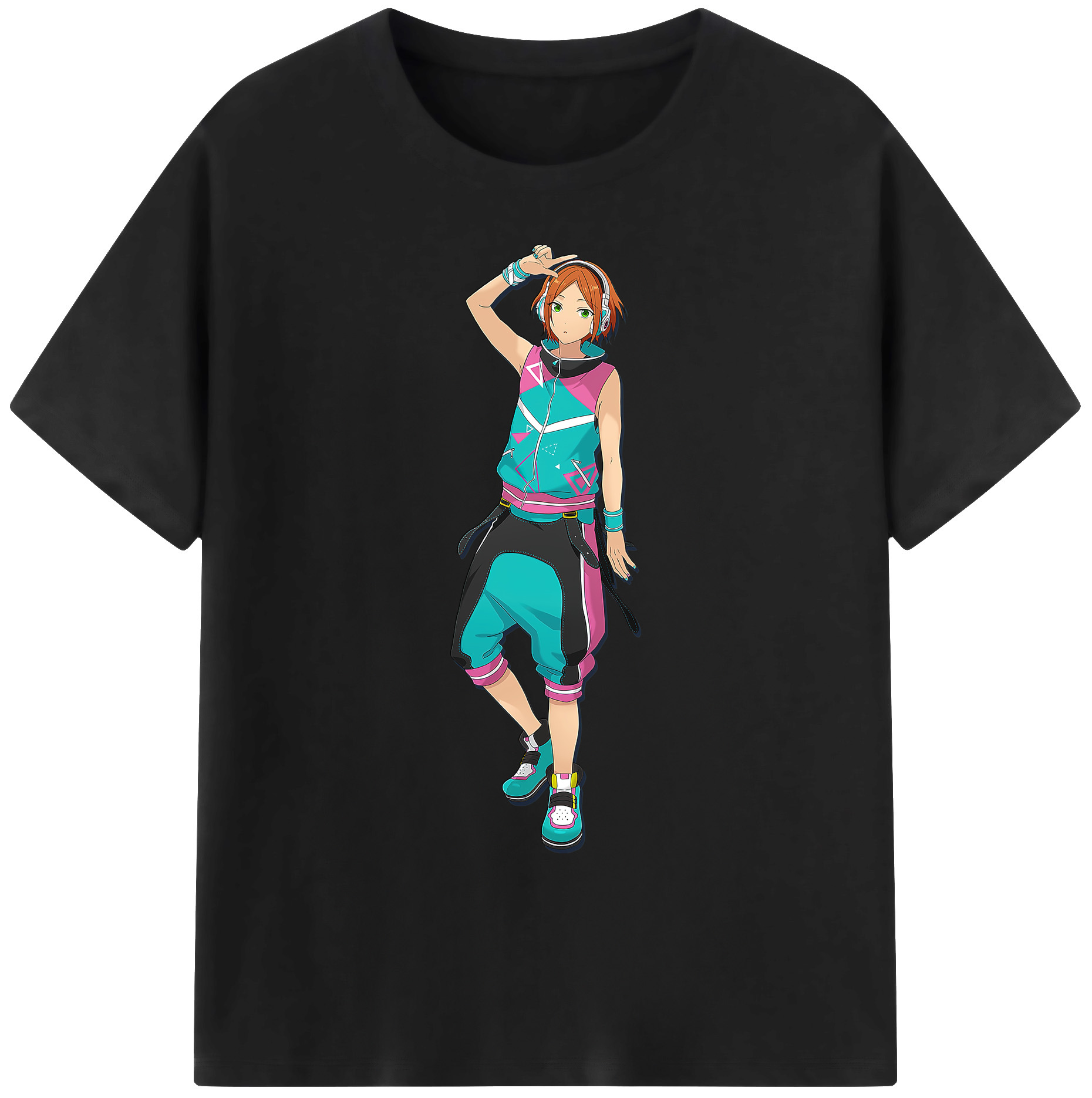 （画像用） あんさんぶるスターズ! Ensemble Stars 綿100％ メンズ半袖Tシャツ｜肌触りやわらか＆通気性