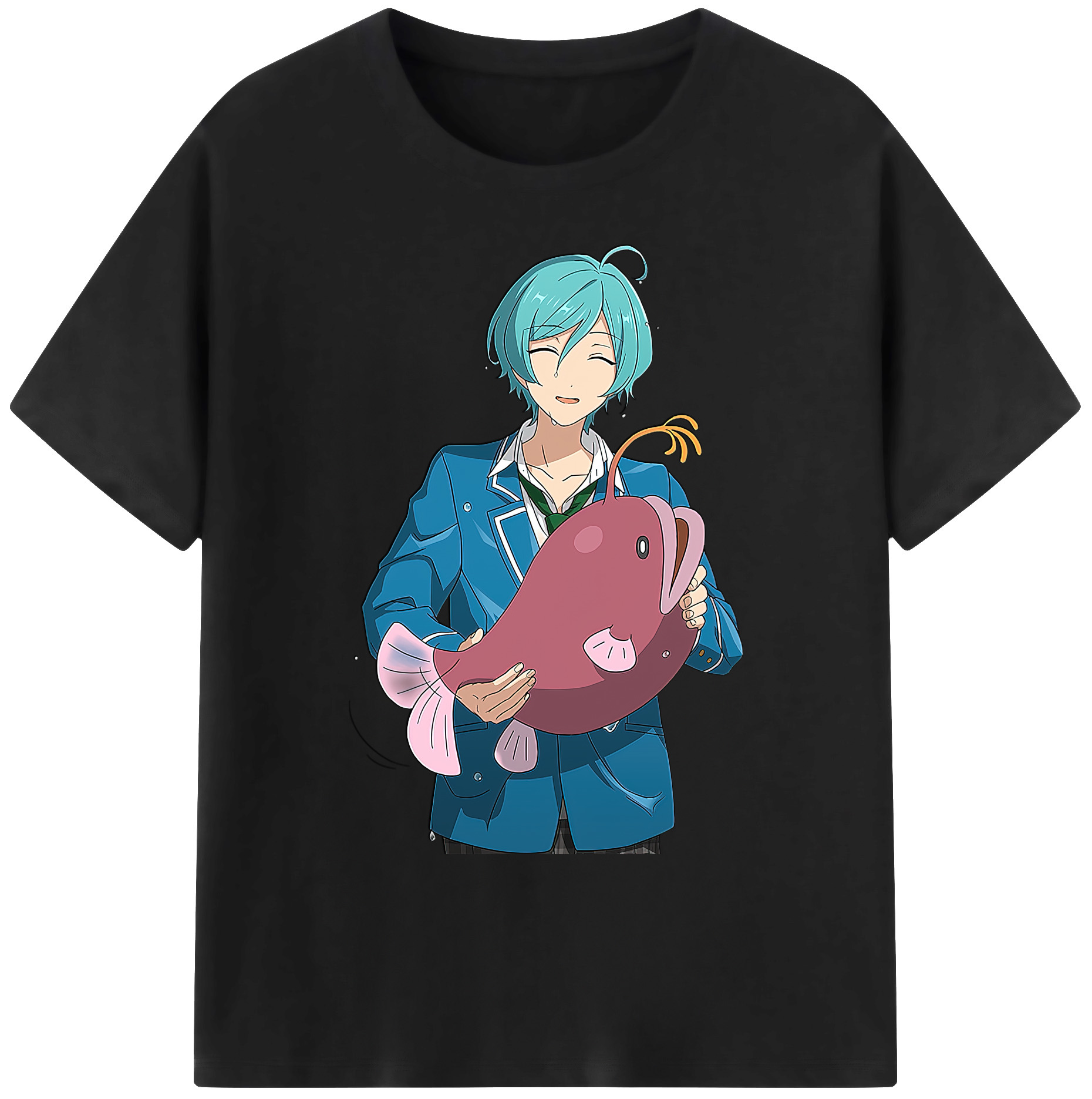 （画像用） あんさんぶるスターズ! Ensemble Stars 綿100％ メンズ半袖Tシャツ｜肌触りやわらか＆通気性