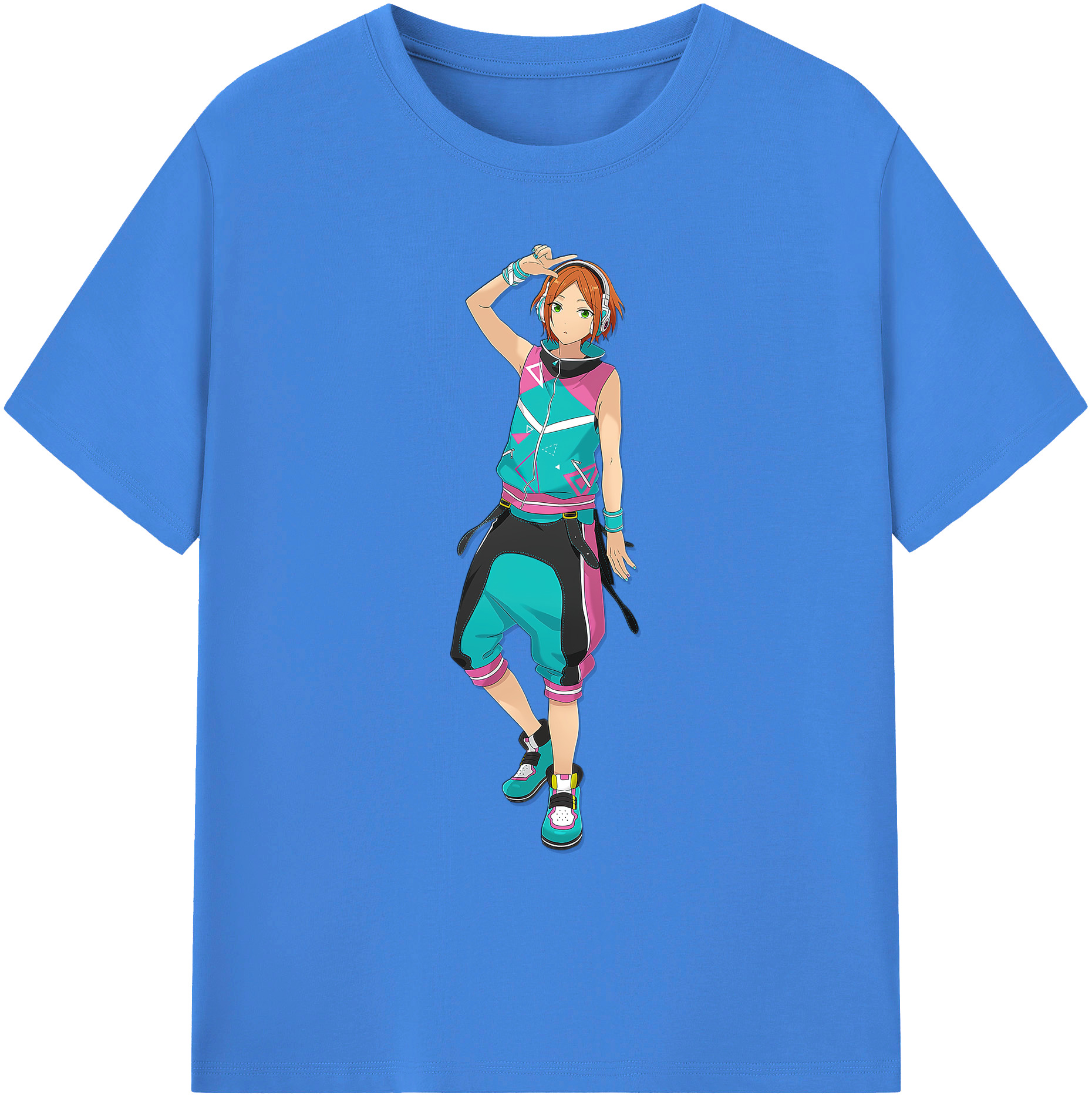 （画像用） あんさんぶるスターズ! Ensemble Stars 綿100％ メンズ半袖Tシャツ｜肌触りやわらか＆通気性