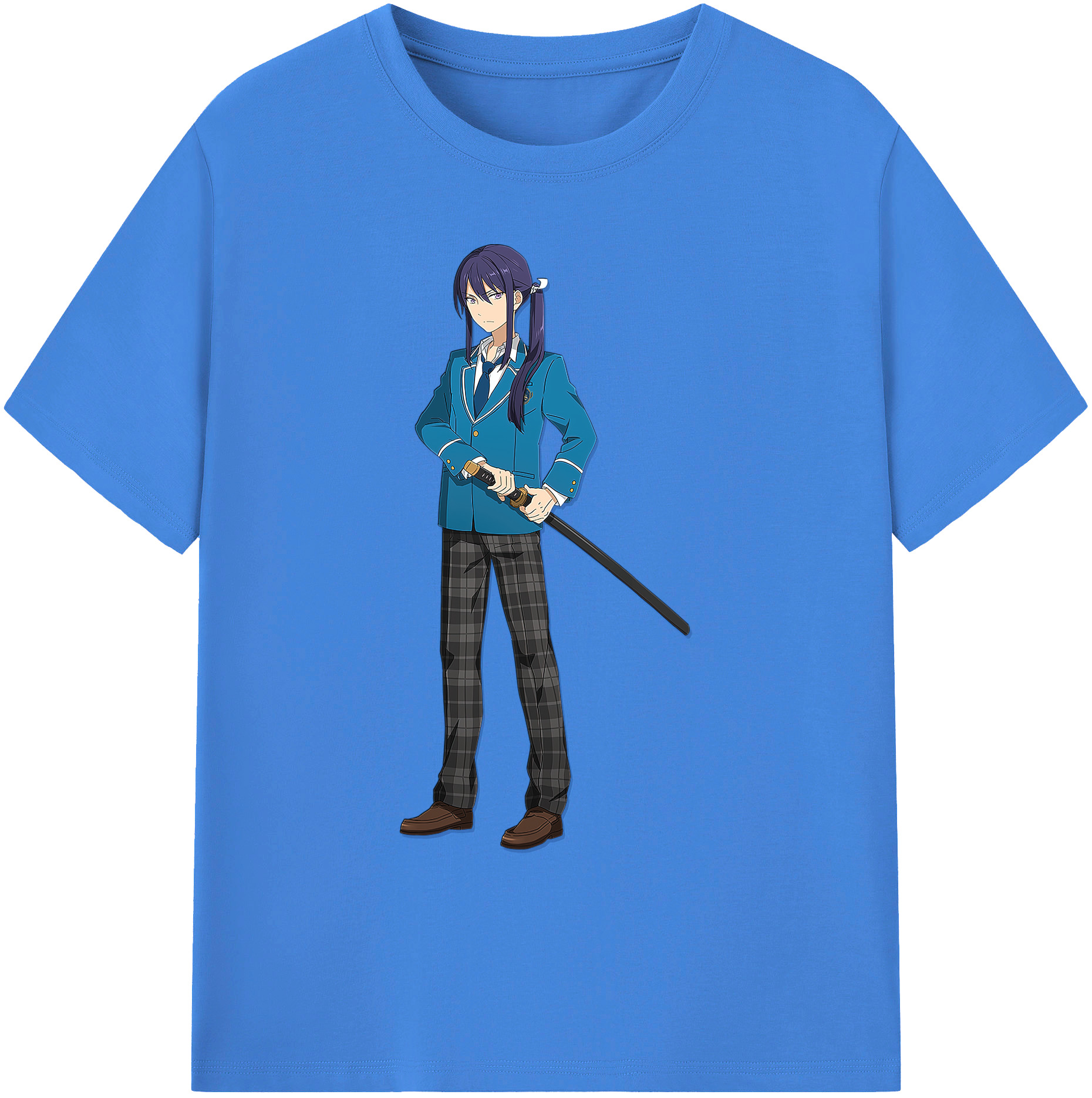 （画像用） あんさんぶるスターズ! Ensemble Stars 綿100％ メンズ半袖Tシャツ｜肌触りやわらか＆通気性
