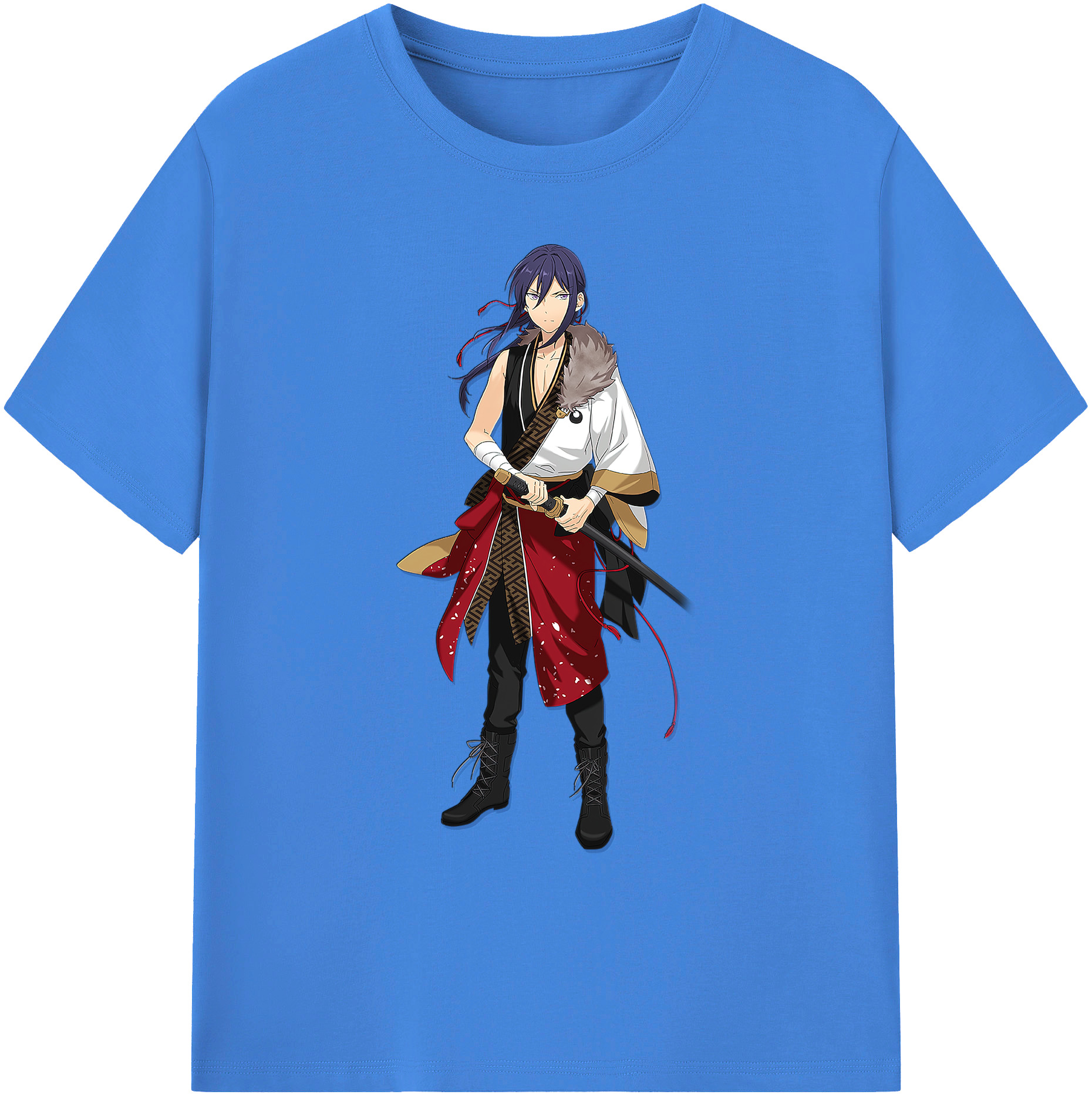 （画像用） あんさんぶるスターズ! Ensemble Stars 綿100％ メンズ半袖Tシャツ｜肌触りやわらか＆通気性