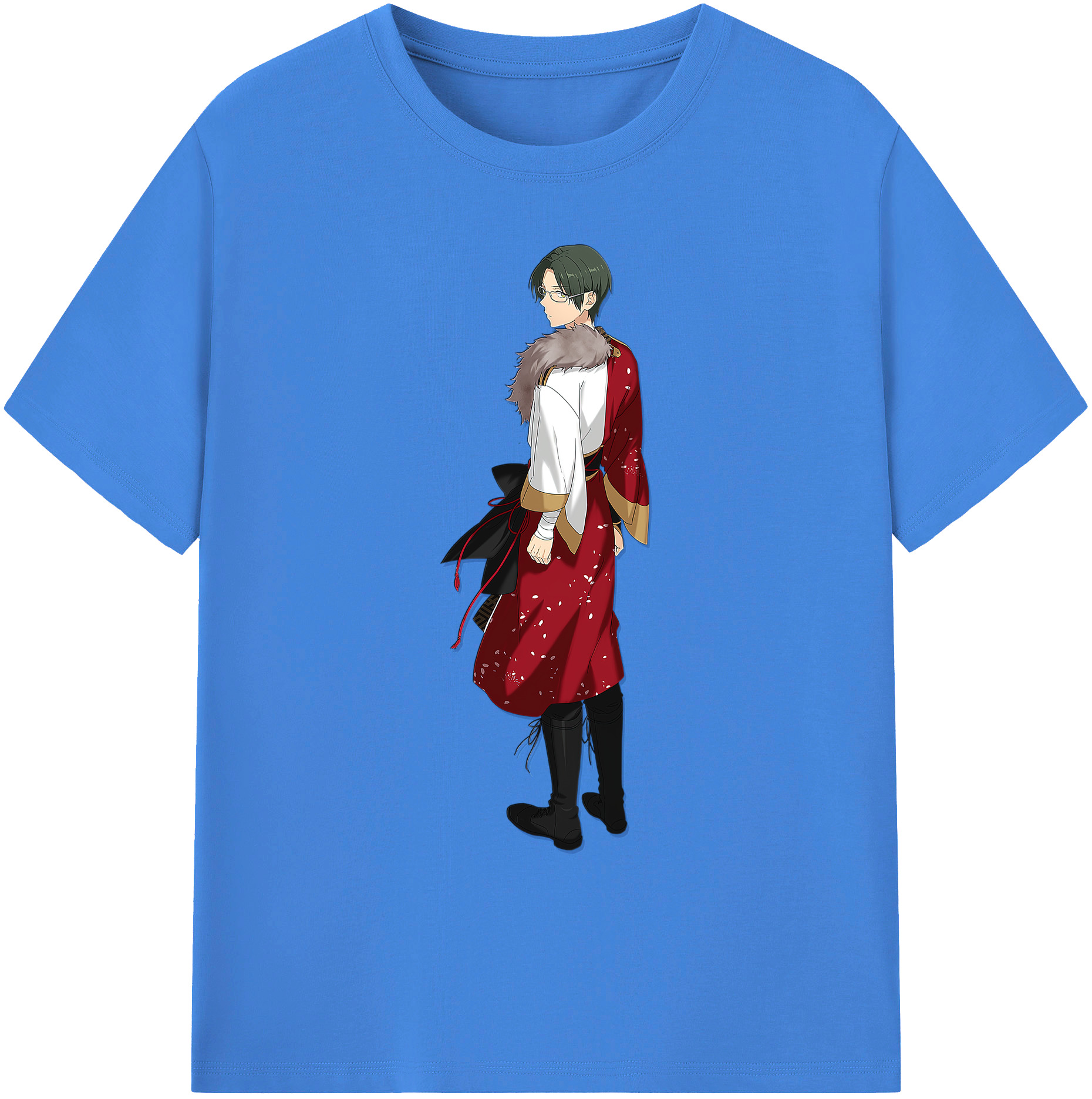 （画像用） あんさんぶるスターズ! Ensemble Stars 綿100％ メンズ半袖Tシャツ｜肌触りやわらか＆通気性