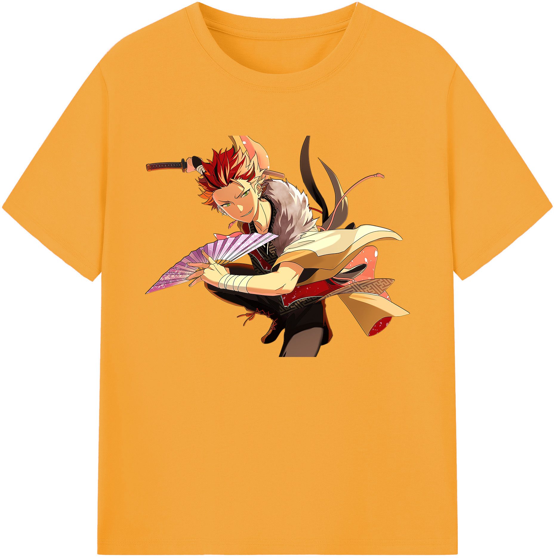 （画像用） あんさんぶるスターズ! Ensemble Stars 綿100％ メンズ半袖Tシャツ｜肌触りやわらか＆通気性