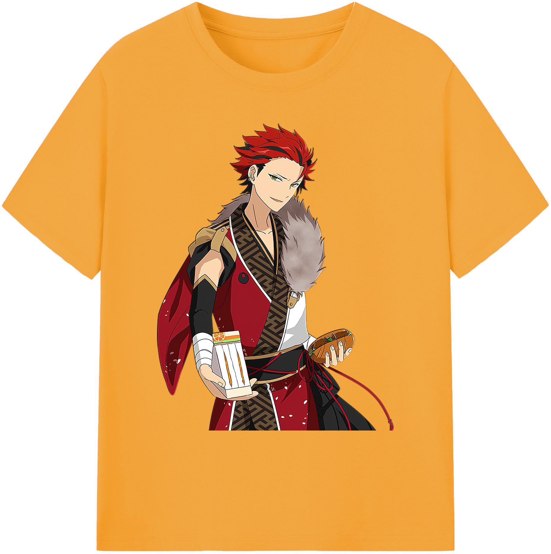 （画像用） あんさんぶるスターズ! Ensemble Stars 綿100％ メンズ半袖Tシャツ｜肌触りやわらか＆通気性
