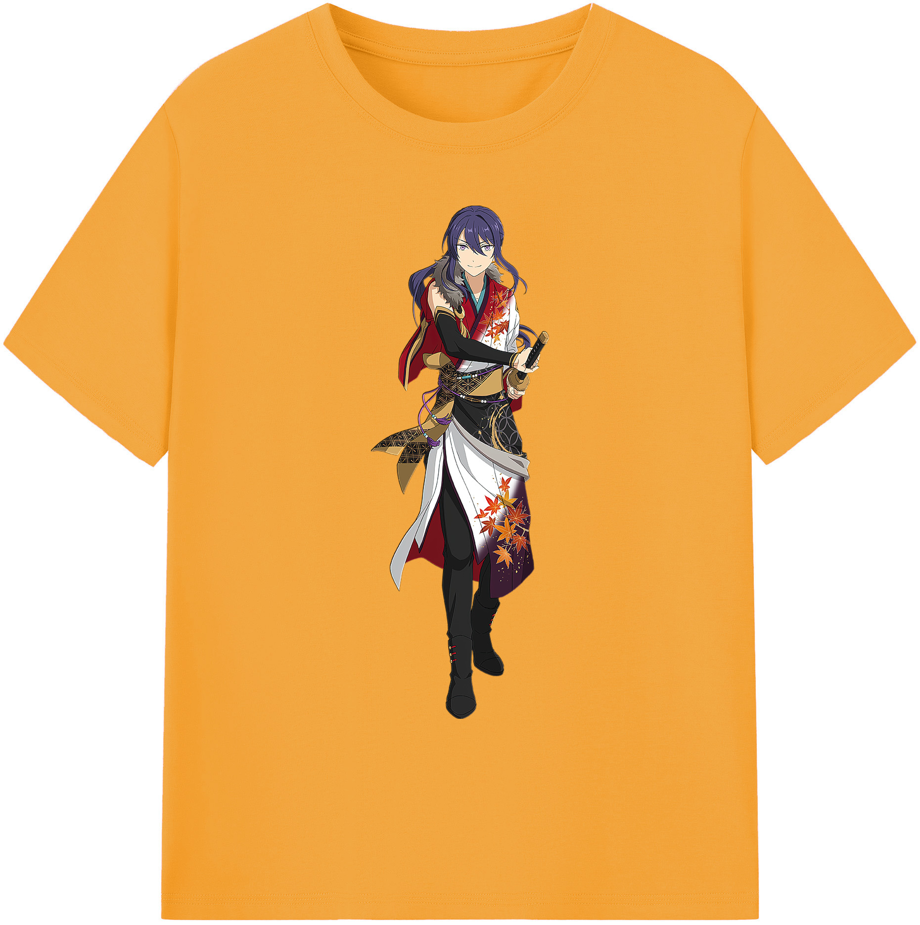 （画像用） あんさんぶるスターズ! Ensemble Stars 綿100％ メンズ半袖Tシャツ｜肌触りやわらか＆通気性