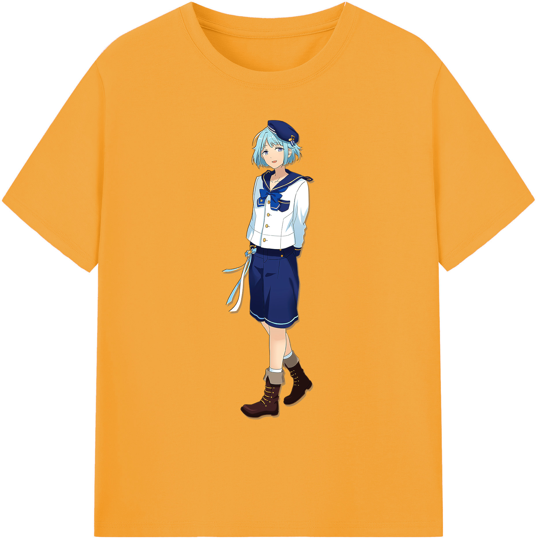（画像用） あんさんぶるスターズ! Ensemble Stars 綿100％ メンズ半袖Tシャツ｜肌触りやわらか＆通気性