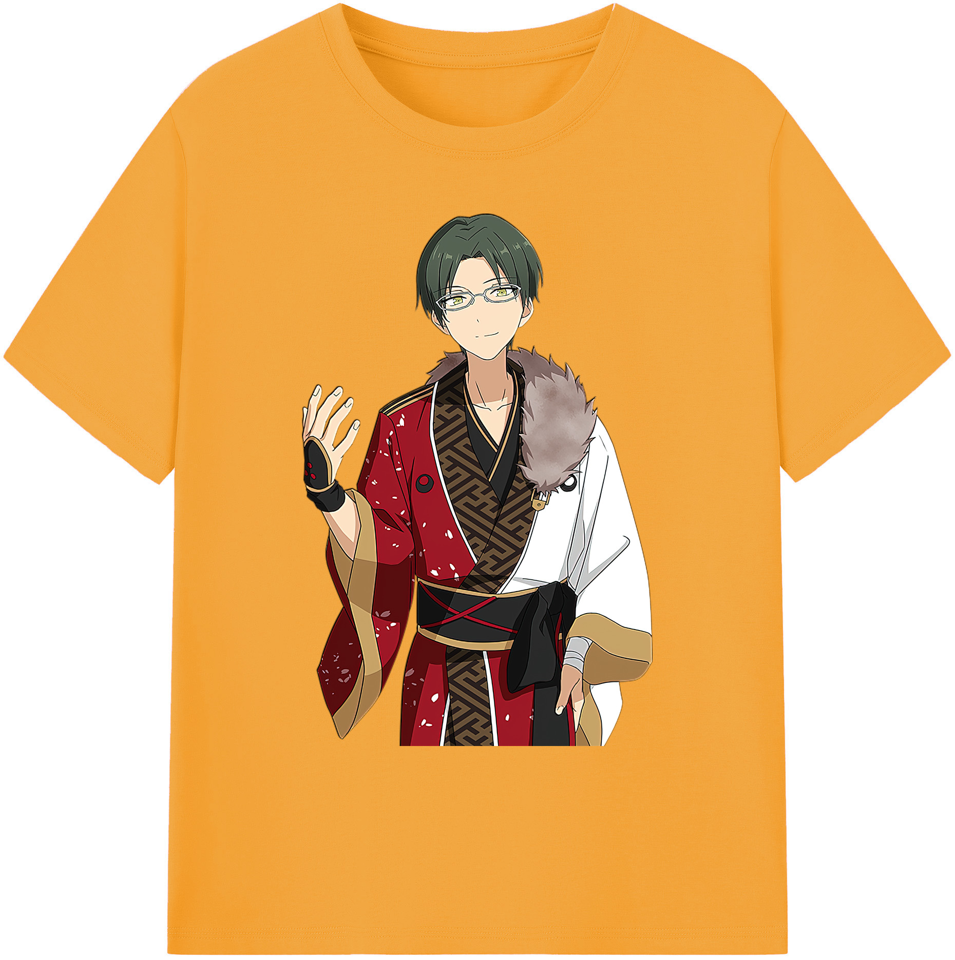 （画像用） あんさんぶるスターズ! Ensemble Stars 綿100％ メンズ半袖Tシャツ｜肌触りやわらか＆通気性