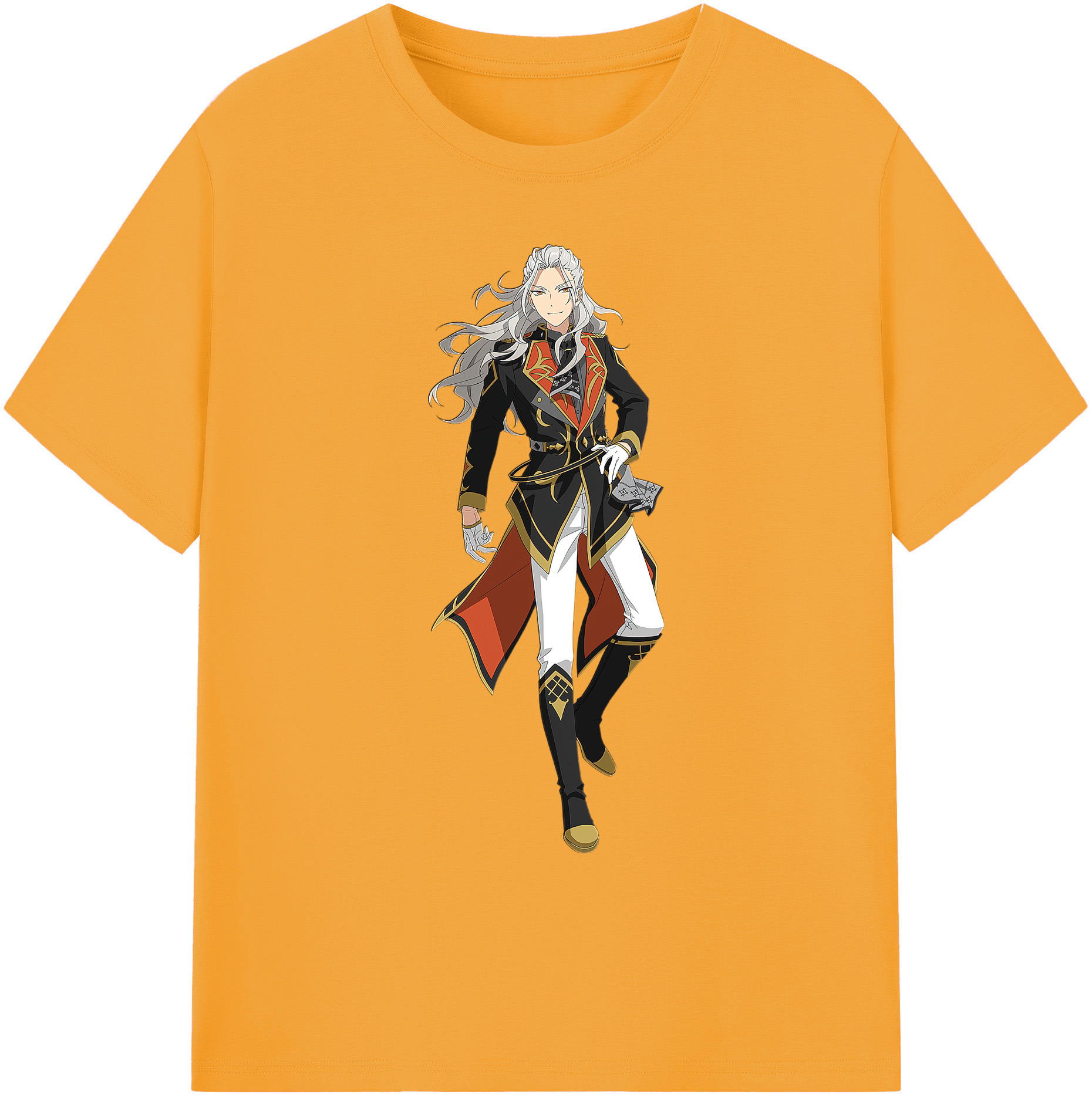 （画像用） あんさんぶるスターズ! Ensemble Stars 綿100％ メンズ半袖Tシャツ｜肌触りやわらか＆通気性
