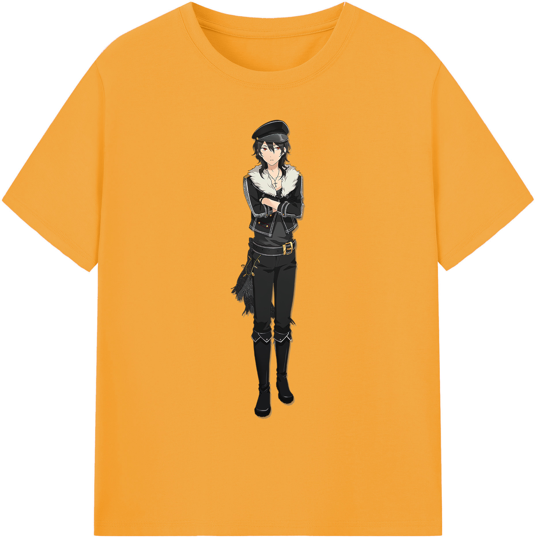 （画像用） あんさんぶるスターズ! Ensemble Stars 綿100％ メンズ半袖Tシャツ｜肌触りやわらか＆通気性