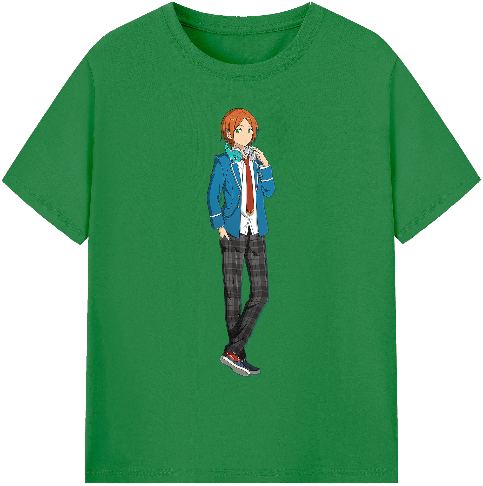 （画像用） あんさんぶるスターズ! Ensemble Stars 綿100％ メンズ半袖Tシャツ｜肌触りやわらか＆通気性