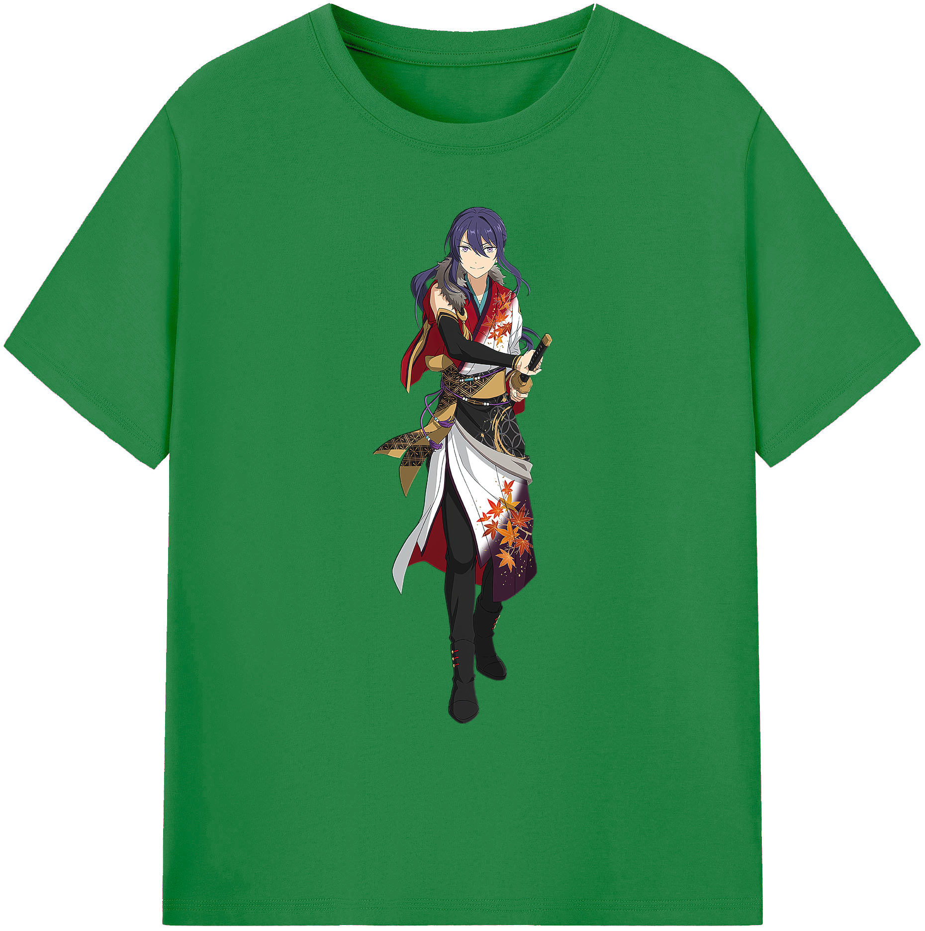 （画像用） あんさんぶるスターズ! Ensemble Stars 綿100％ メンズ半袖Tシャツ｜肌触りやわらか＆通気性