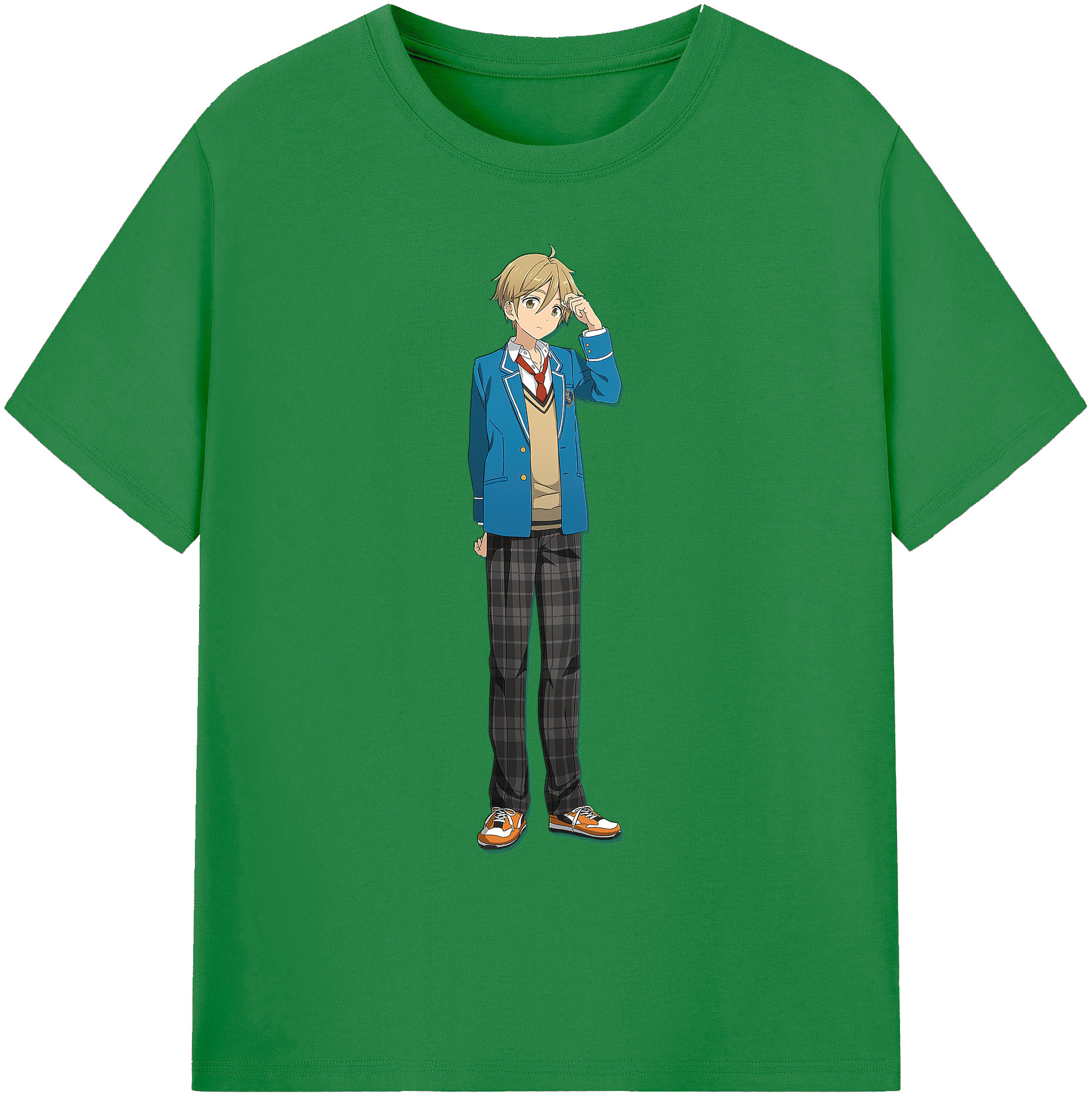 （画像用） あんさんぶるスターズ! Ensemble Stars 綿100％ メンズ半袖Tシャツ｜肌触りやわらか＆通気性