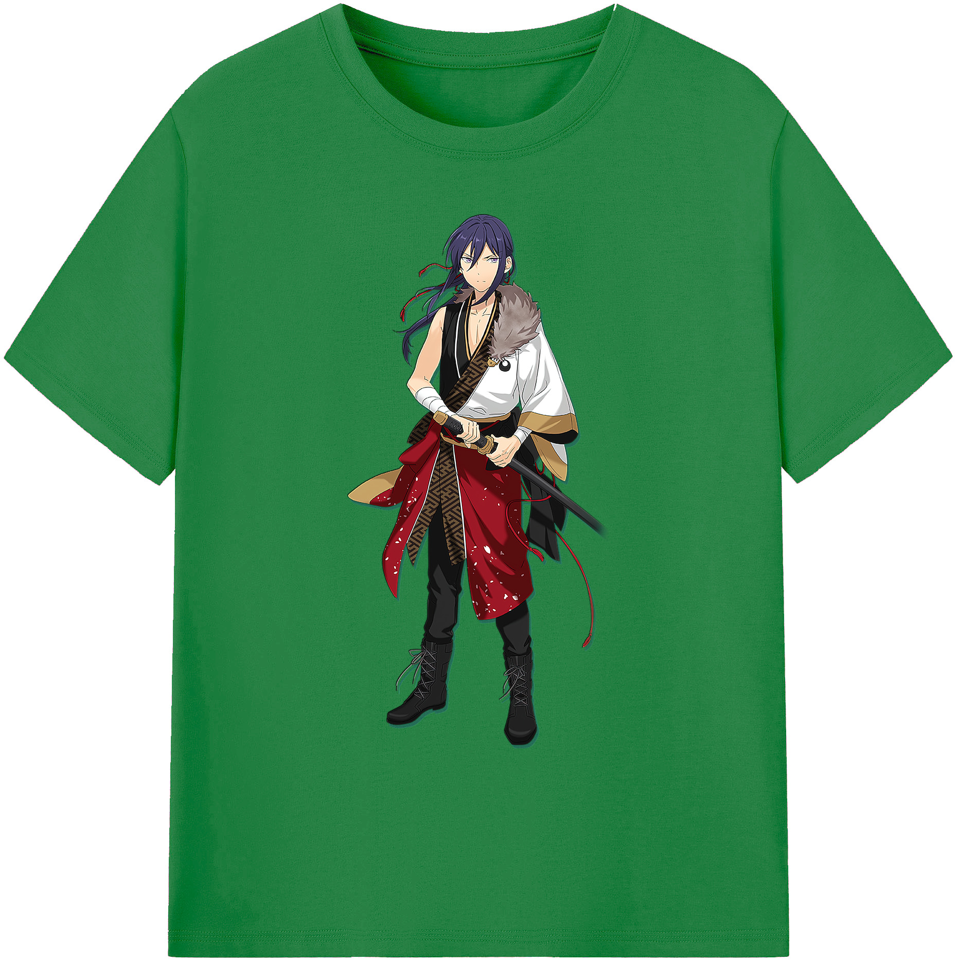 （画像用） あんさんぶるスターズ! Ensemble Stars 綿100％ メンズ半袖Tシャツ｜肌触りやわらか＆通気性