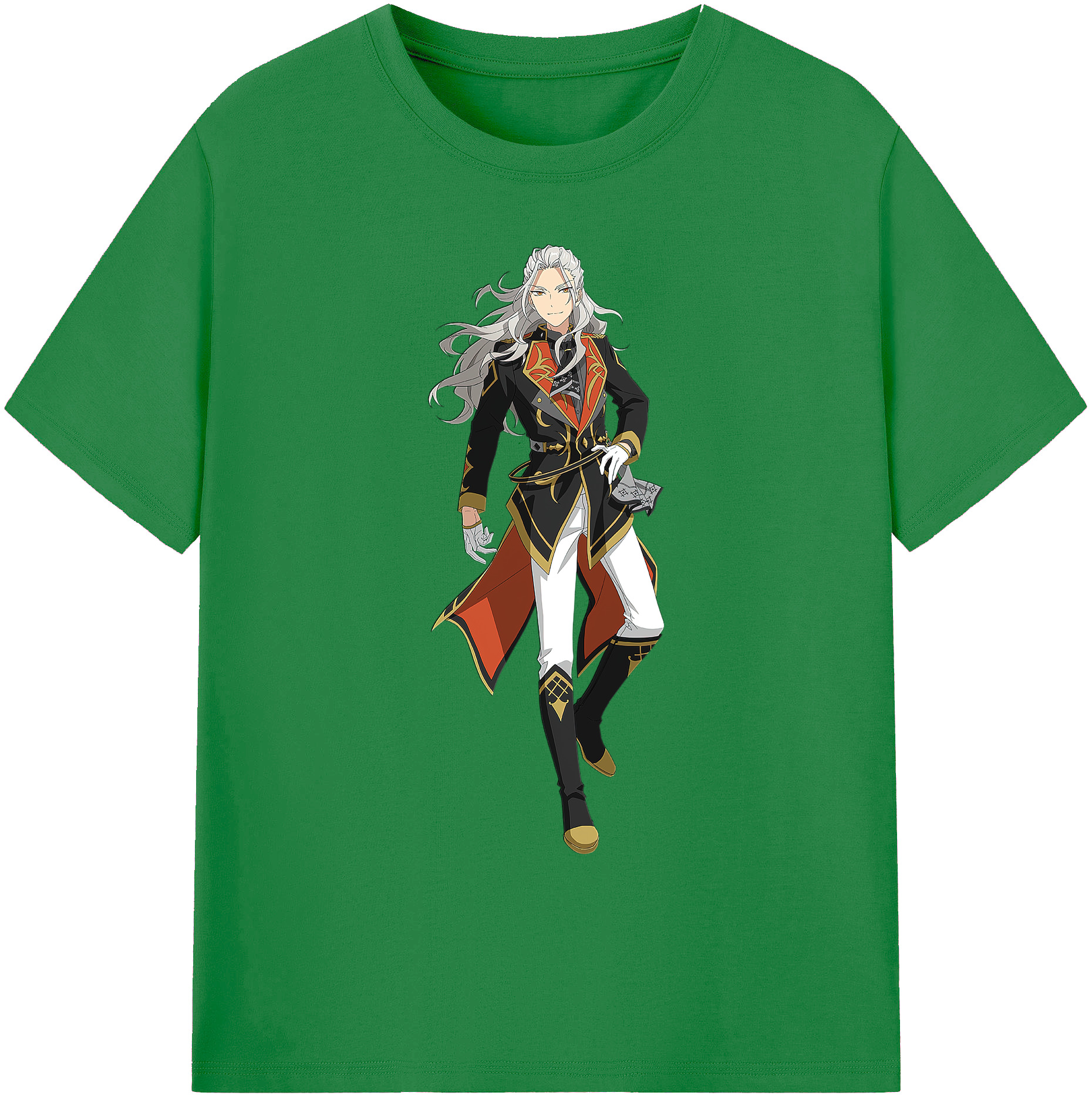 （画像用） あんさんぶるスターズ! Ensemble Stars 綿100％ メンズ半袖Tシャツ｜肌触りやわらか＆通気性