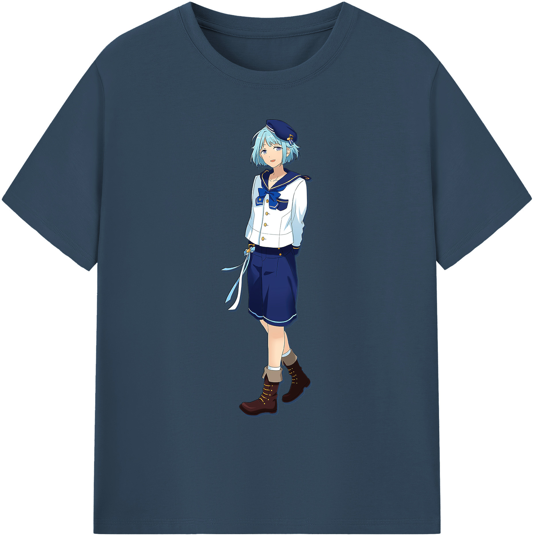 （画像用） あんさんぶるスターズ! Ensemble Stars 綿100％ メンズ半袖Tシャツ｜肌触りやわらか＆通気性