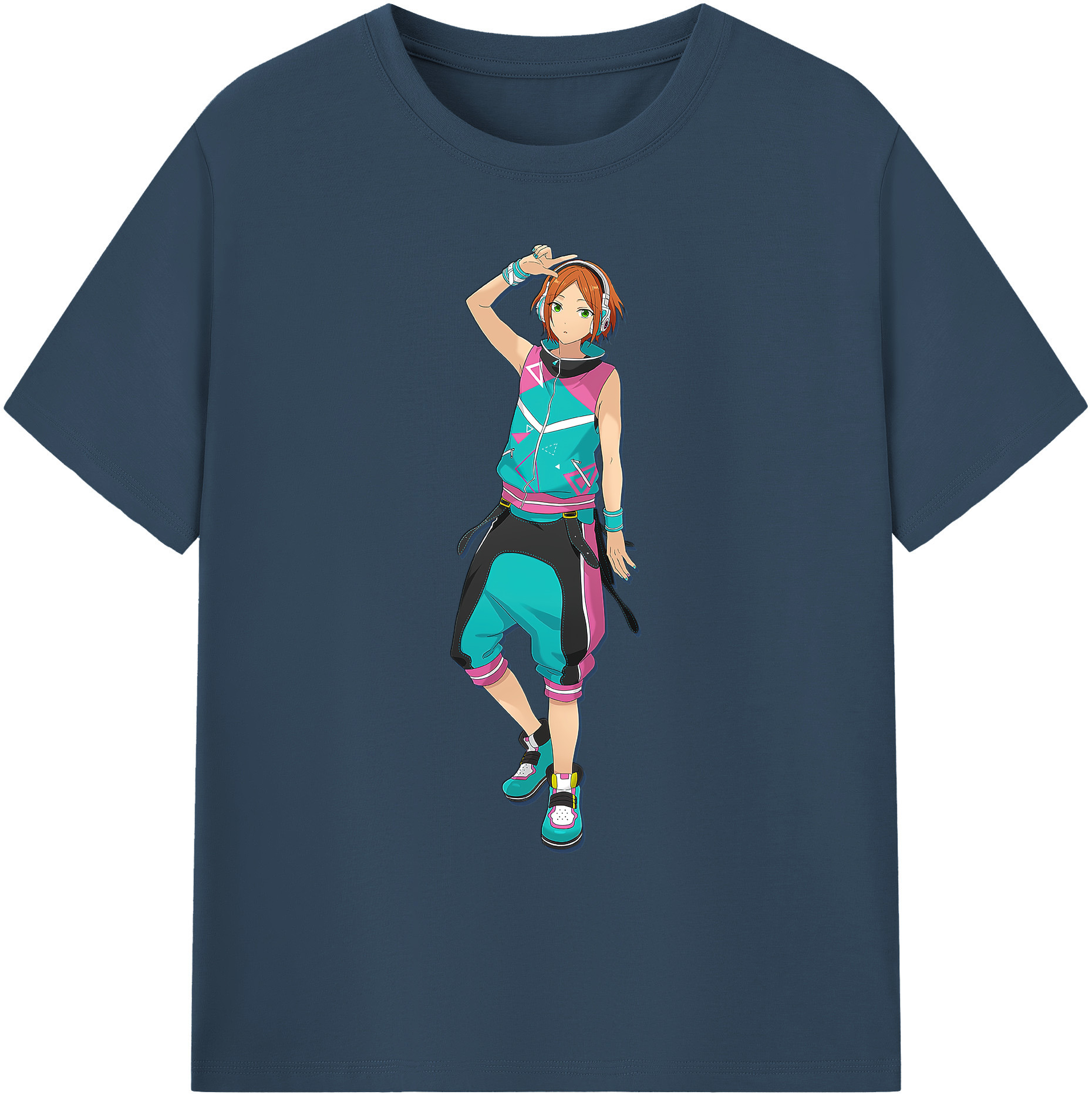 （画像用） あんさんぶるスターズ! Ensemble Stars 綿100％ メンズ半袖Tシャツ｜肌触りやわらか＆通気性