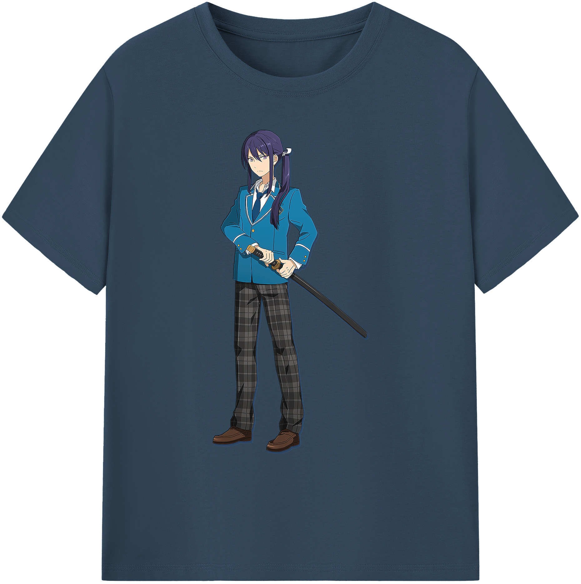（画像用） あんさんぶるスターズ! Ensemble Stars 綿100％ メンズ半袖Tシャツ｜肌触りやわらか＆通気性