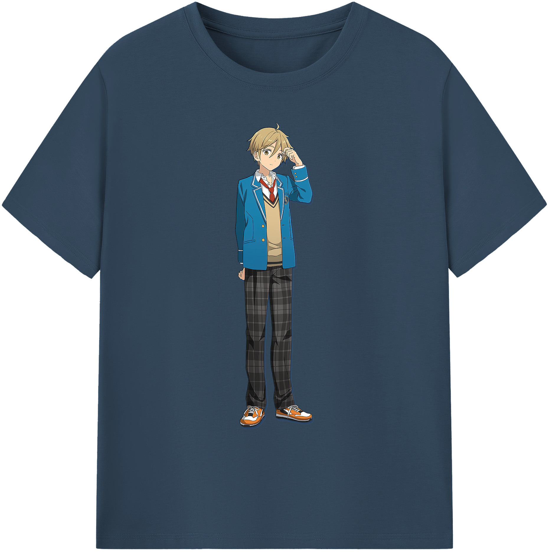 （画像用） あんさんぶるスターズ! Ensemble Stars 綿100％ メンズ半袖Tシャツ｜肌触りやわらか＆通気性