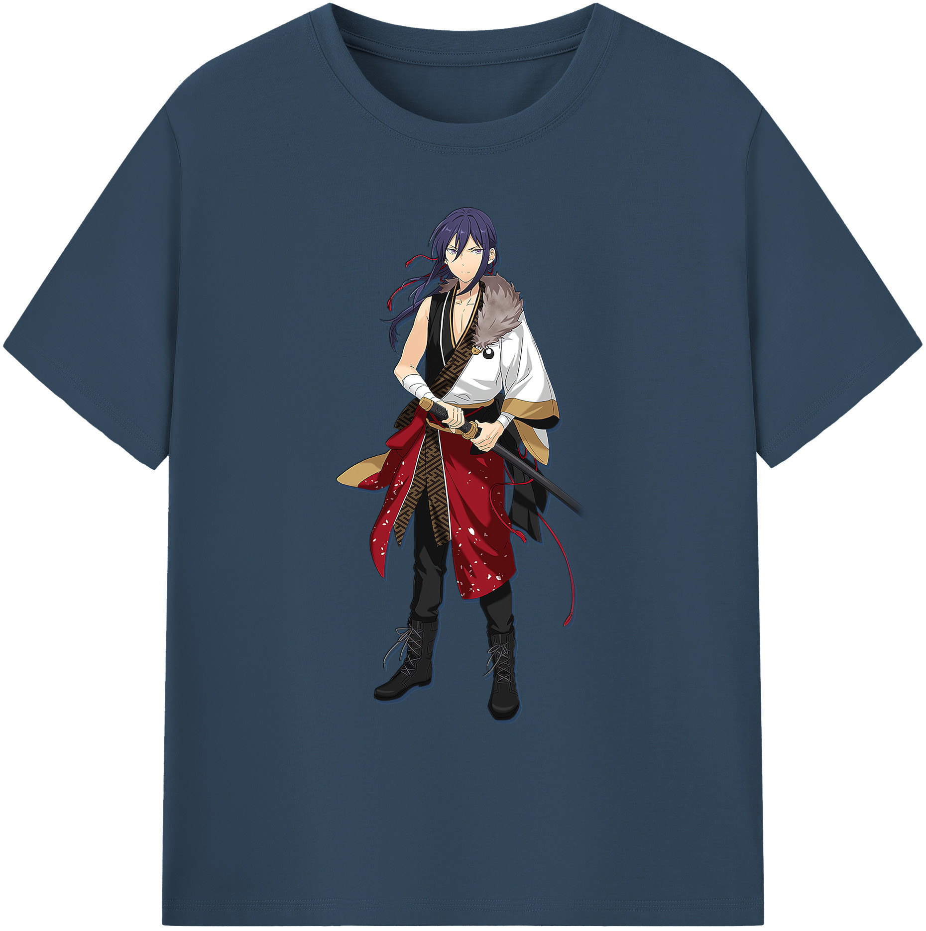 （画像用） あんさんぶるスターズ! Ensemble Stars 綿100％ メンズ半袖Tシャツ｜肌触りやわらか＆通気性
