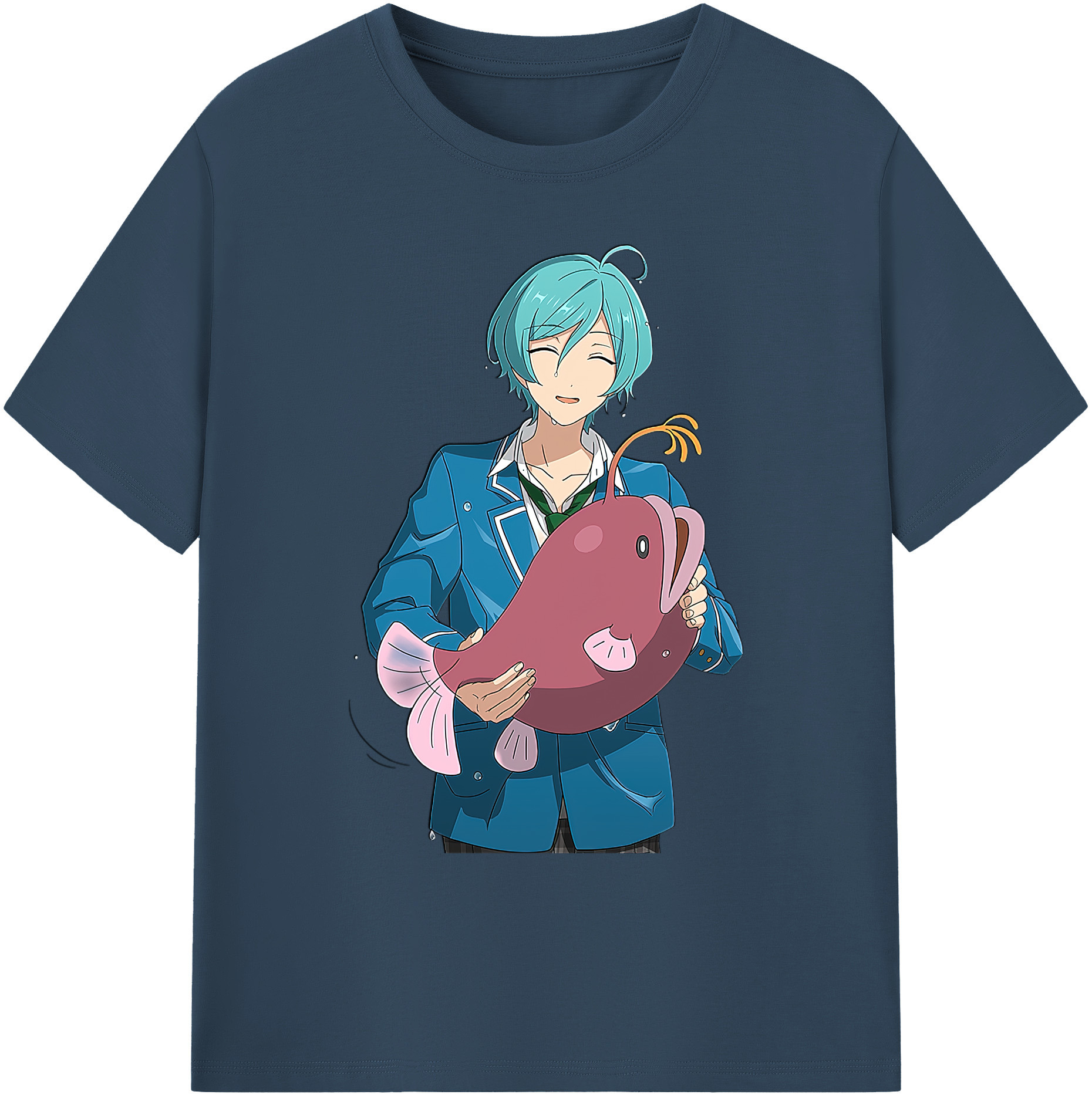 （画像用） あんさんぶるスターズ! Ensemble Stars 綿100％ メンズ半袖Tシャツ｜肌触りやわらか＆通気性