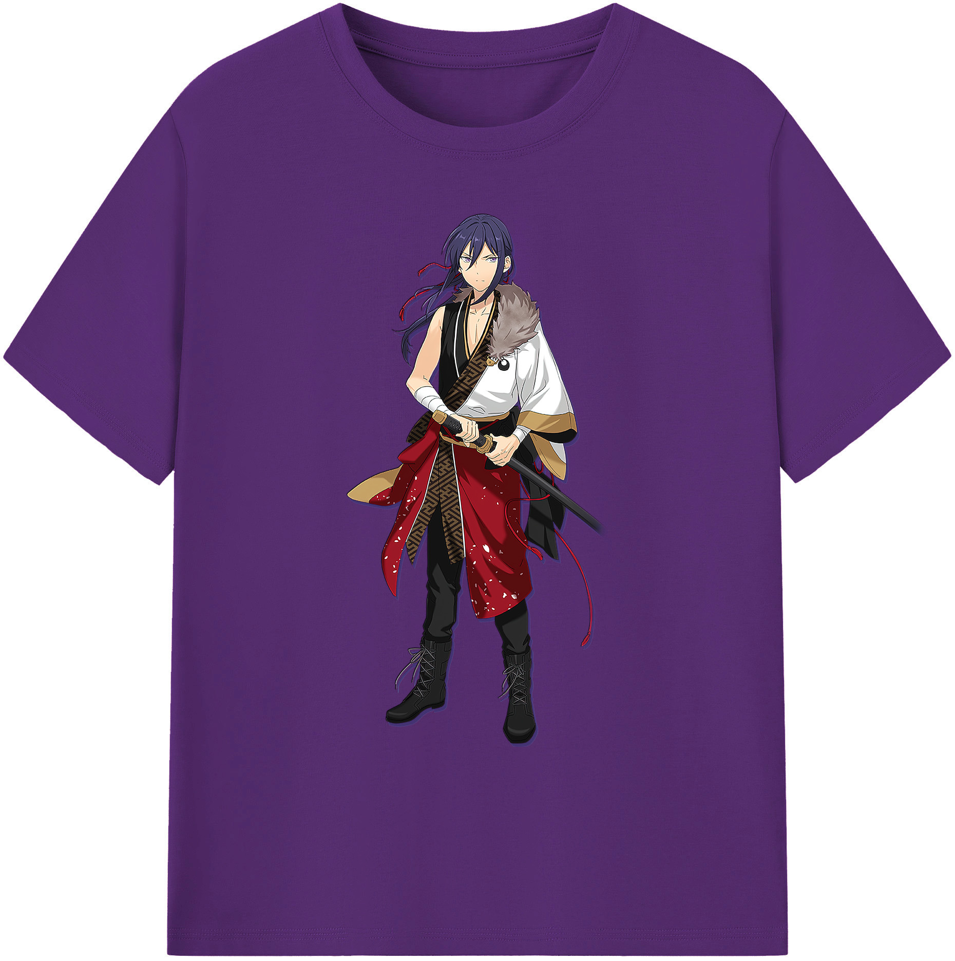 （画像用） あんさんぶるスターズ! Ensemble Stars 綿100％ メンズ半袖Tシャツ｜肌触りやわらか＆通気性