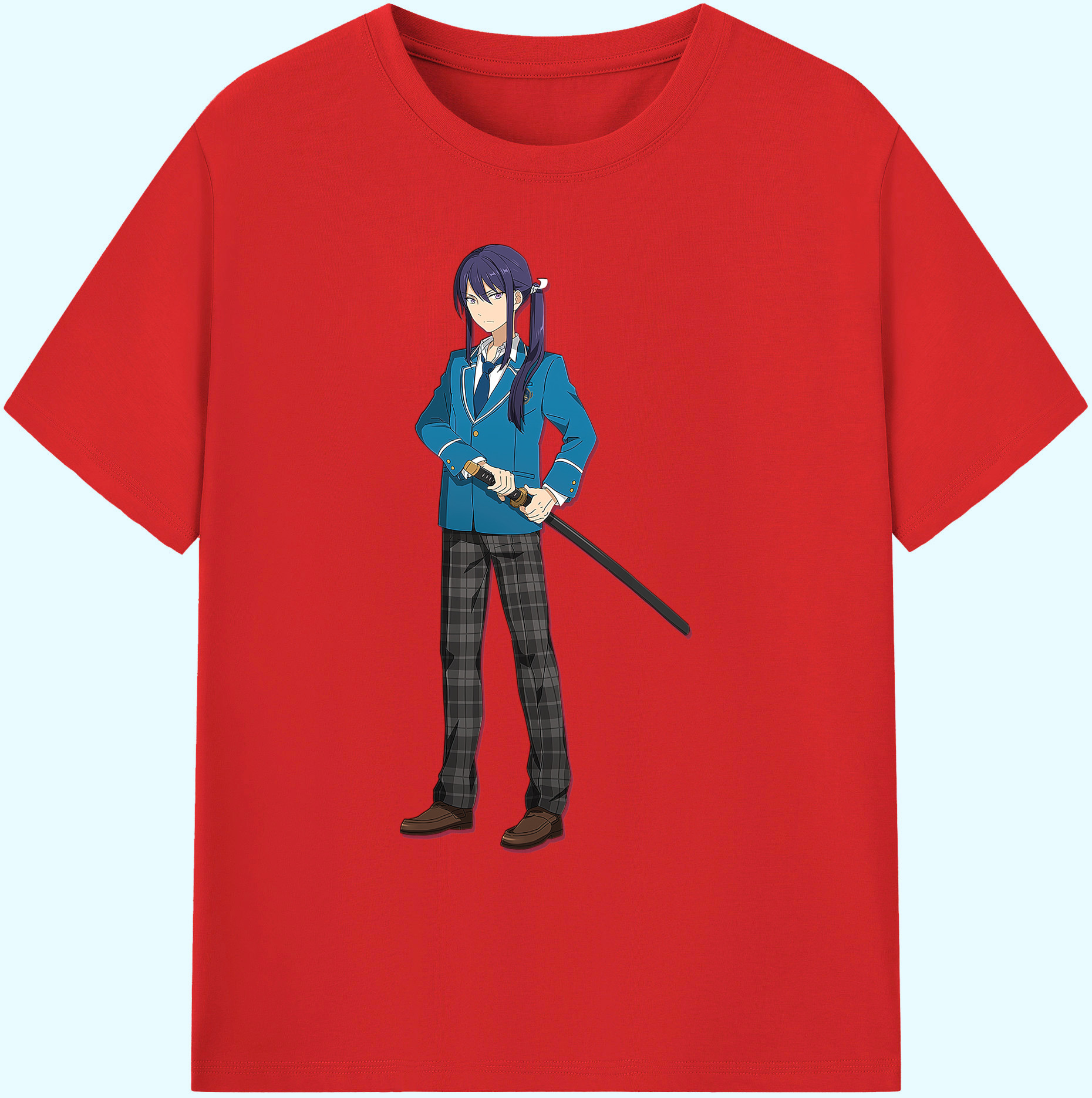 （画像用） あんさんぶるスターズ! Ensemble Stars 綿100％ メンズ半袖Tシャツ｜肌触りやわらか＆通気性