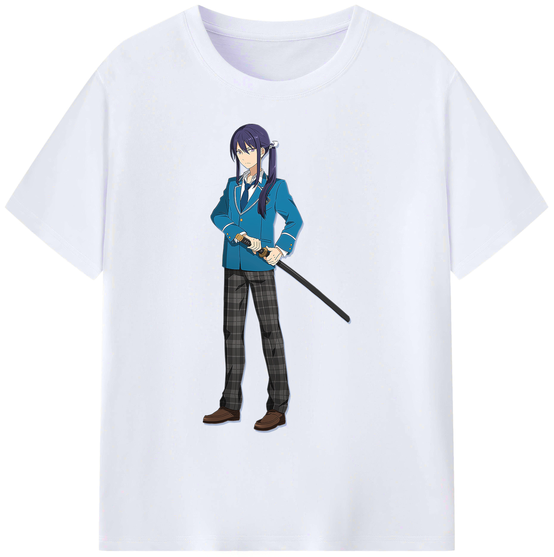 （画像用） あんさんぶるスターズ! Ensemble Stars 綿100％ メンズ半袖Tシャツ｜肌触りやわらか＆通気性