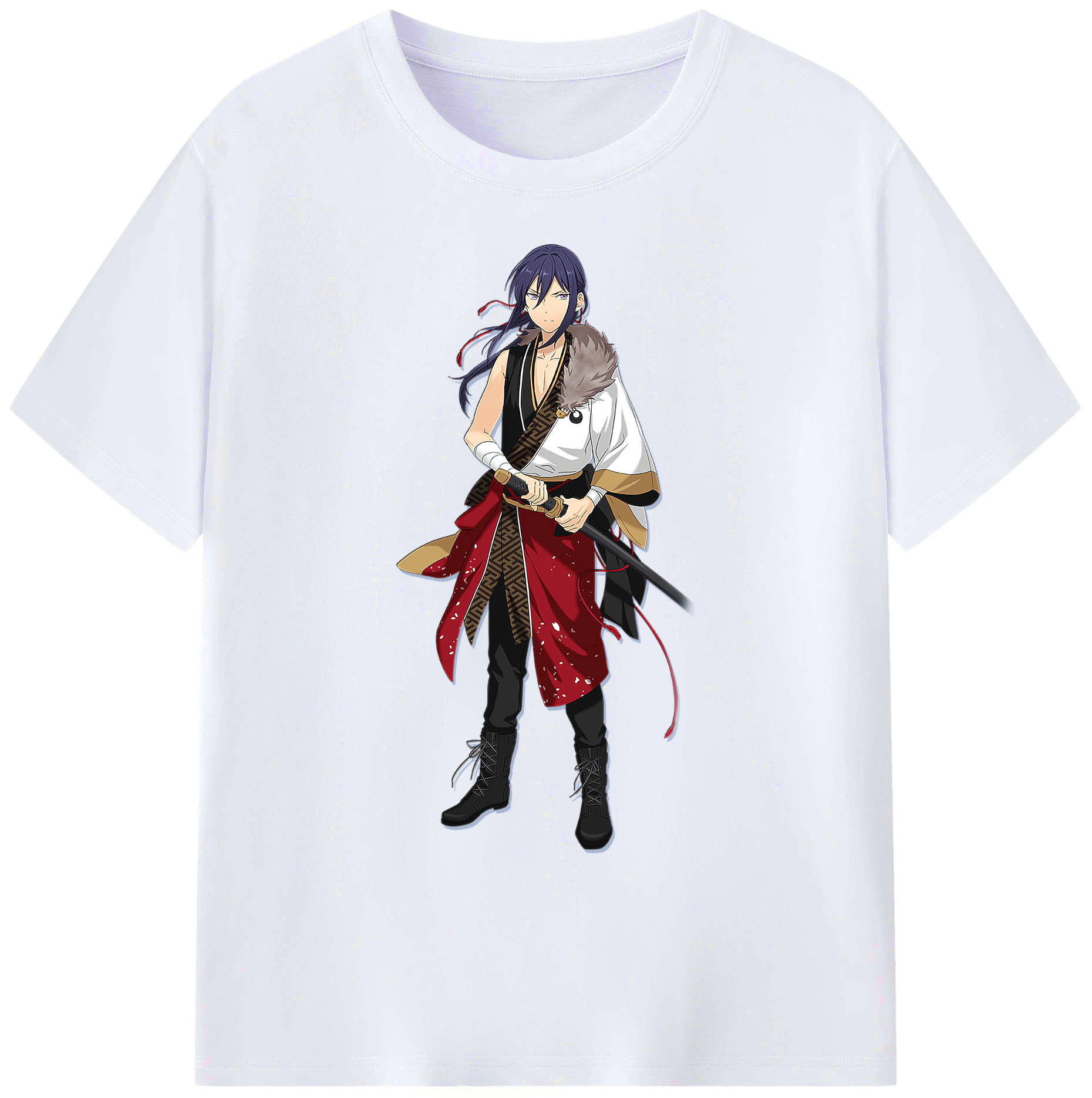 （画像用） あんさんぶるスターズ! Ensemble Stars 綿100％ メンズ半袖Tシャツ｜肌触りやわらか＆通気性
