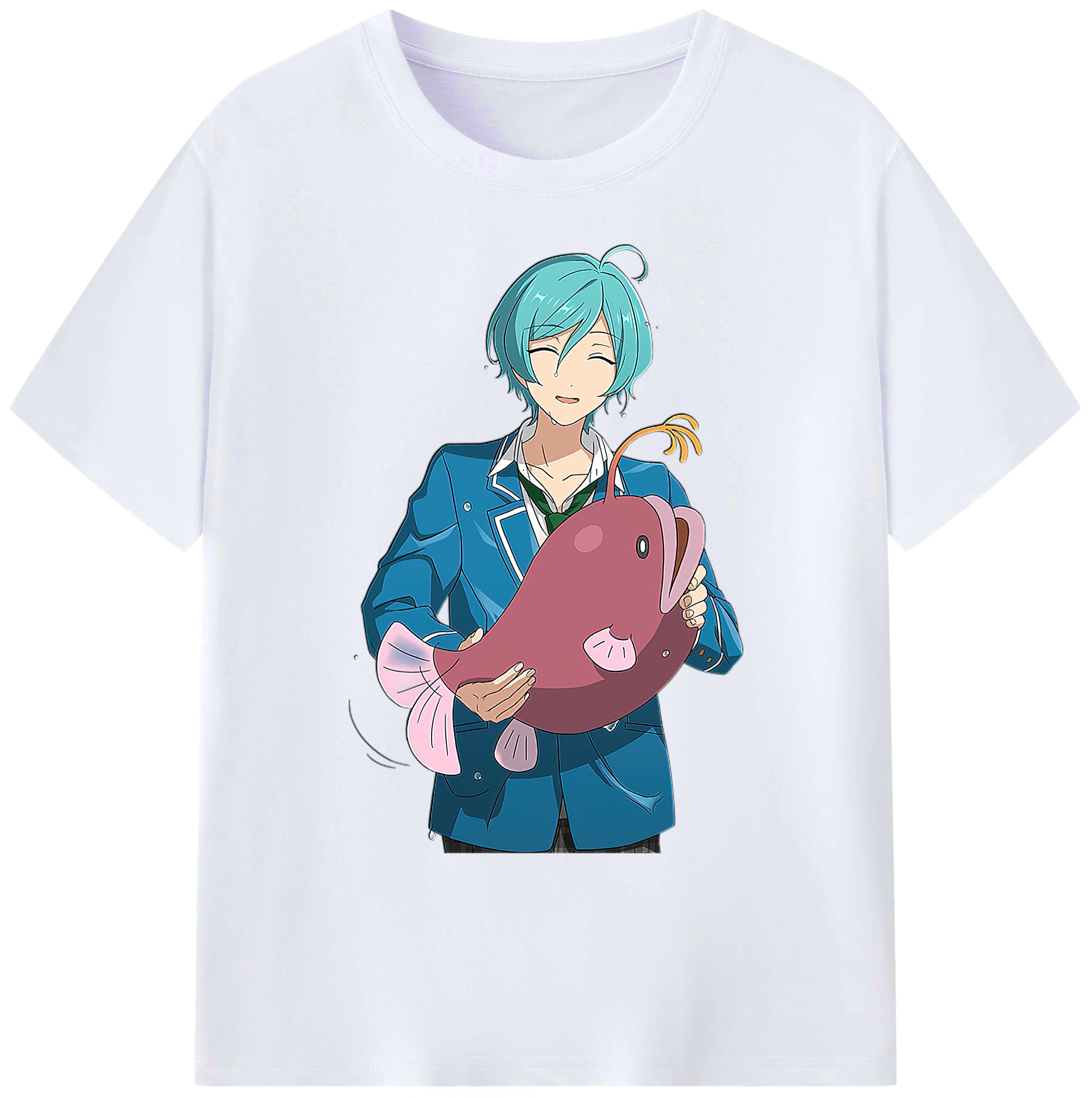 （画像用） あんさんぶるスターズ! Ensemble Stars 綿100％ メンズ半袖Tシャツ｜肌触りやわらか＆通気性