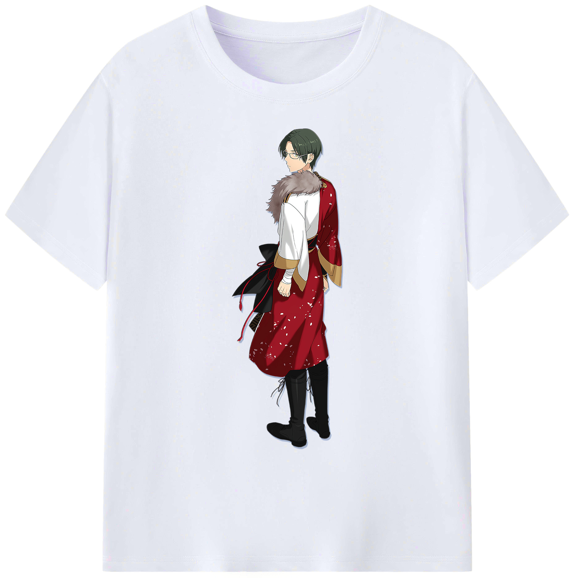 （画像用） あんさんぶるスターズ! Ensemble Stars 綿100％ メンズ半袖Tシャツ｜肌触りやわらか＆通気性