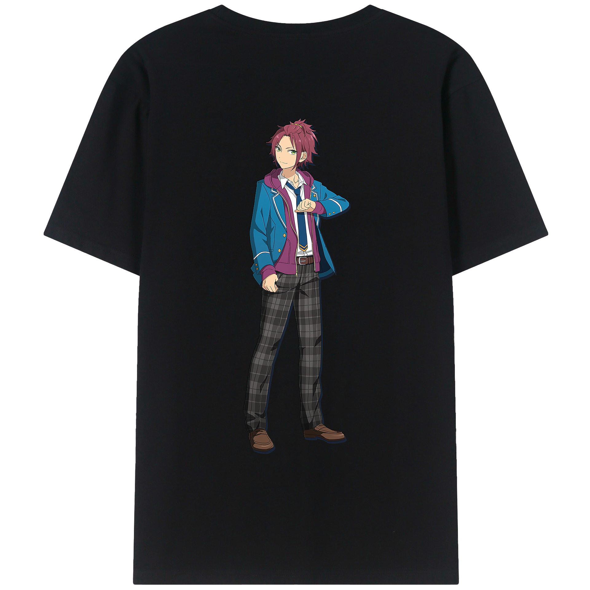 （画像用） あんさんぶるスターズ! Ensemble Stars レディース半袖Tシャツ(バックプリント)