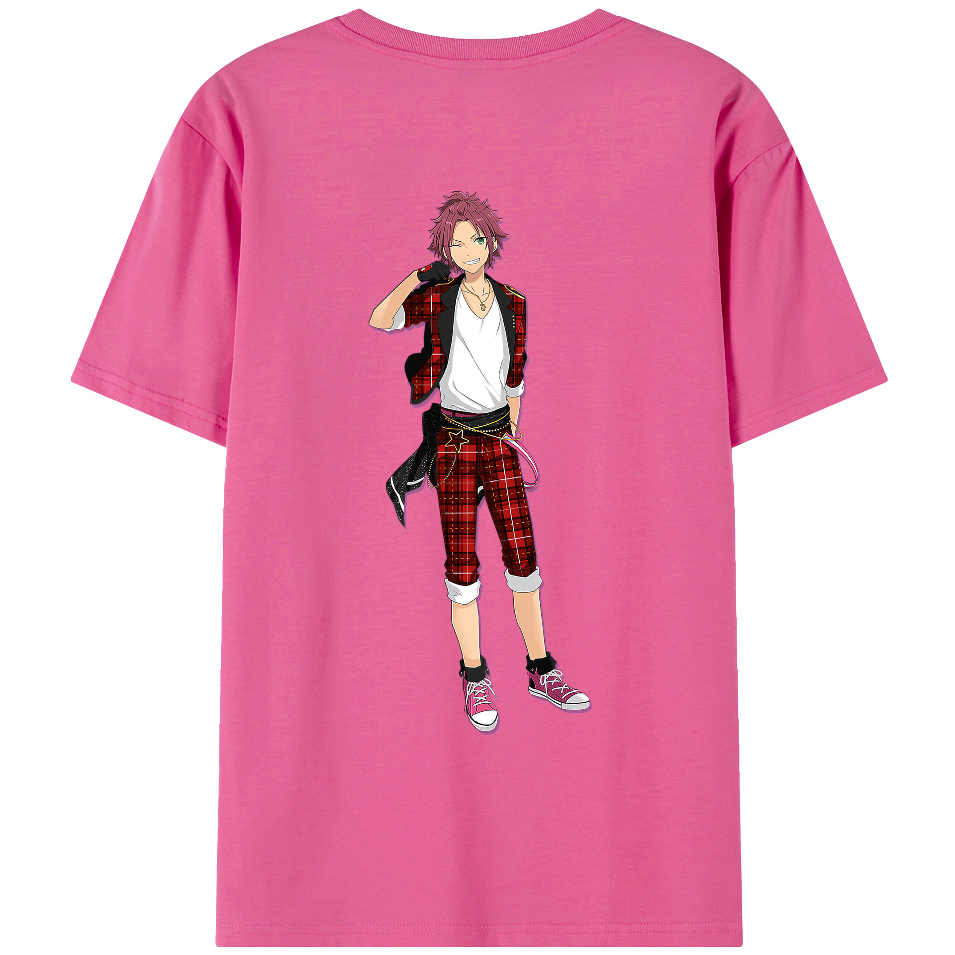 （画像用） あんさんぶるスターズ! Ensemble Stars レディース半袖Tシャツ(バックプリント)