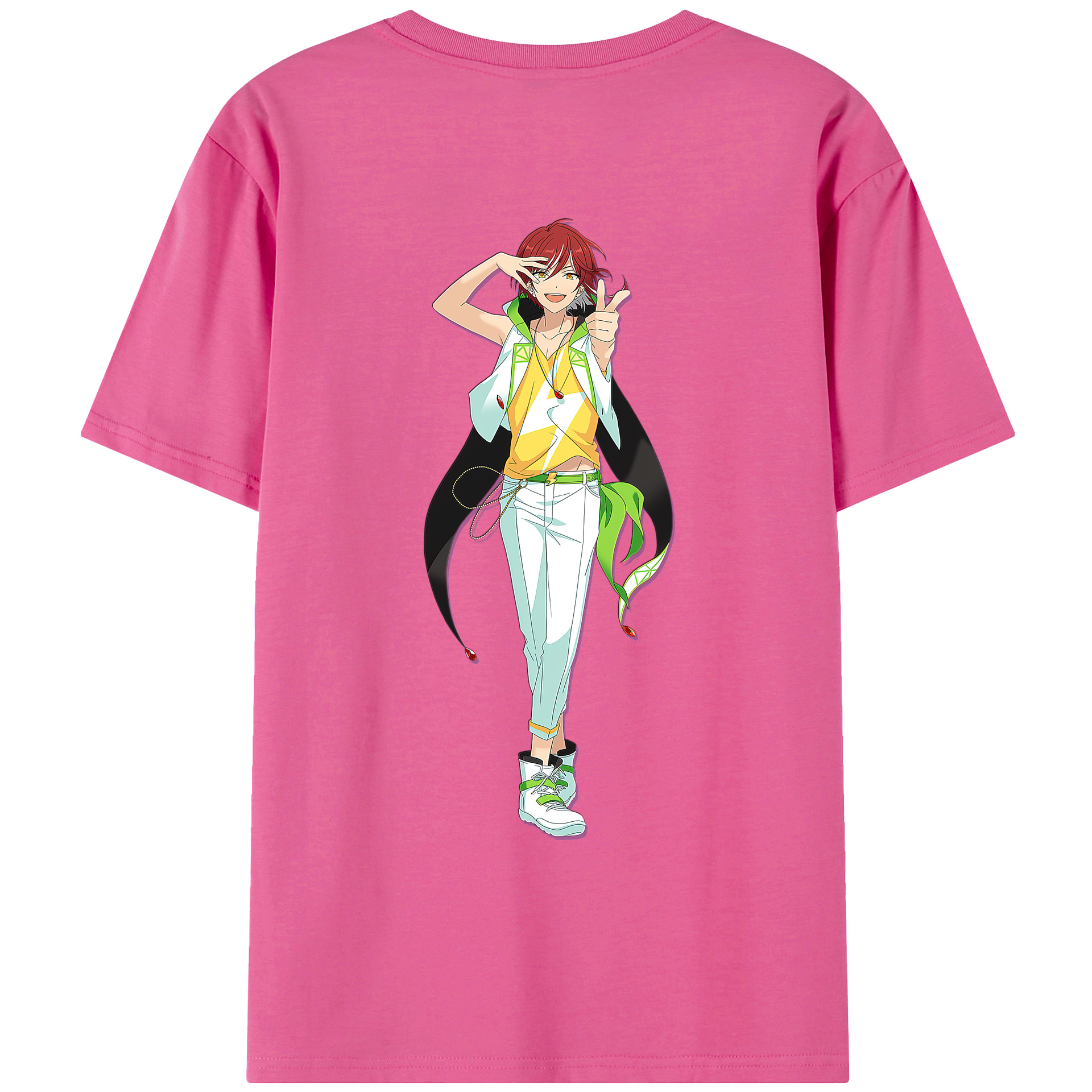 （画像用） あんさんぶるスターズ! Ensemble Stars レディース半袖Tシャツ(バックプリント)