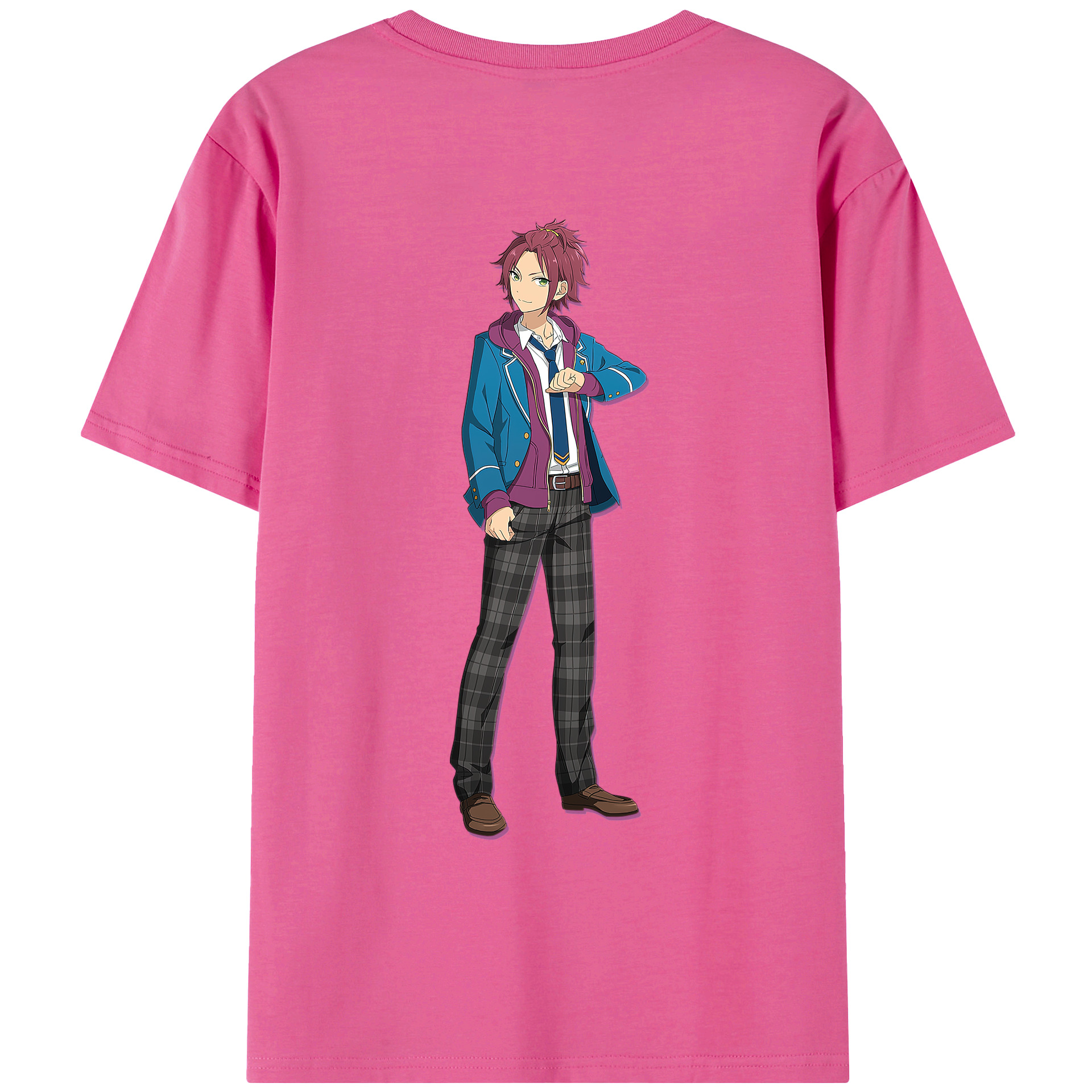 （画像用） あんさんぶるスターズ! Ensemble Stars レディース半袖Tシャツ(バックプリント)