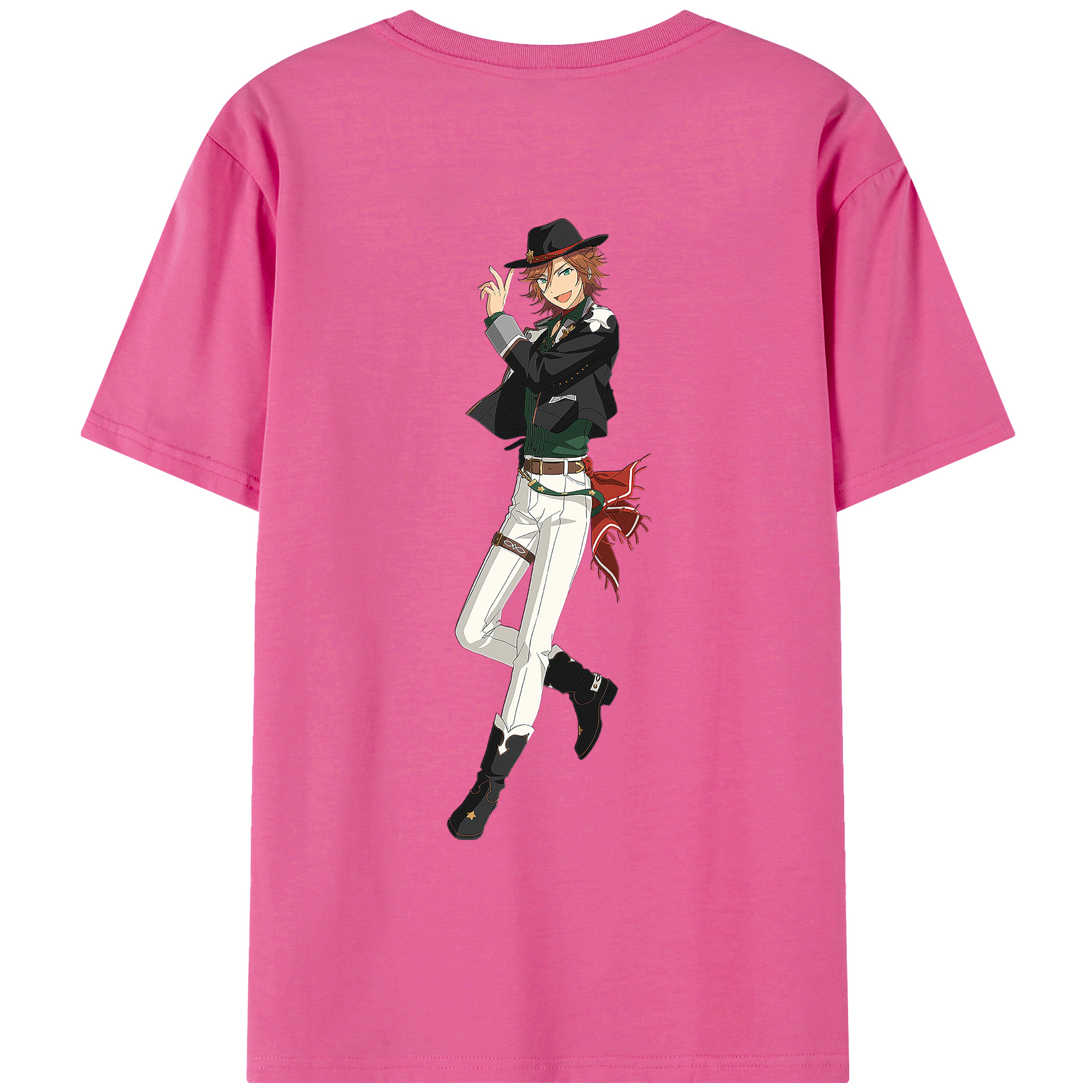 （画像用） あんさんぶるスターズ! Ensemble Stars レディース半袖Tシャツ(バックプリント)