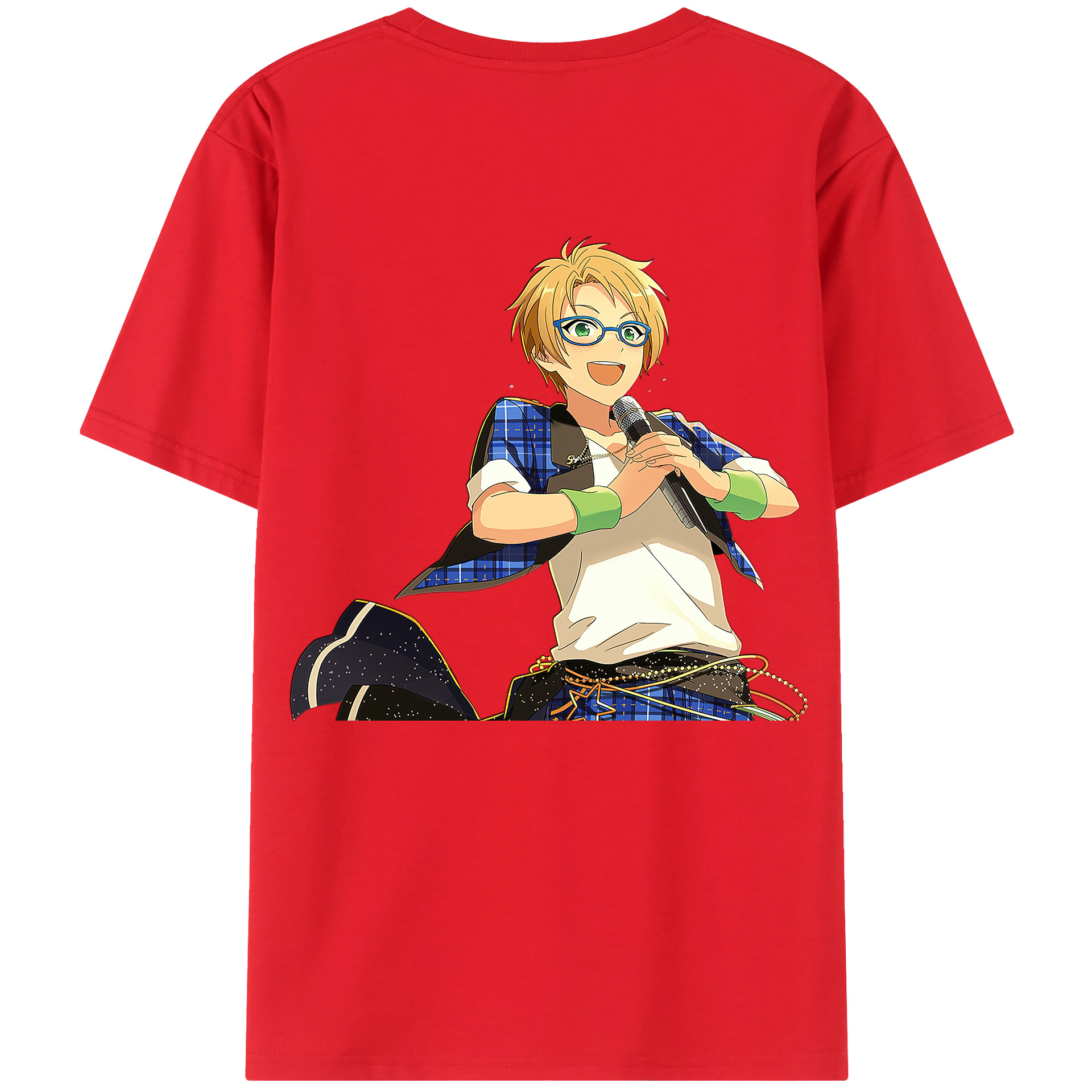（画像用） あんさんぶるスターズ! Ensemble Stars レディース半袖Tシャツ(バックプリント)