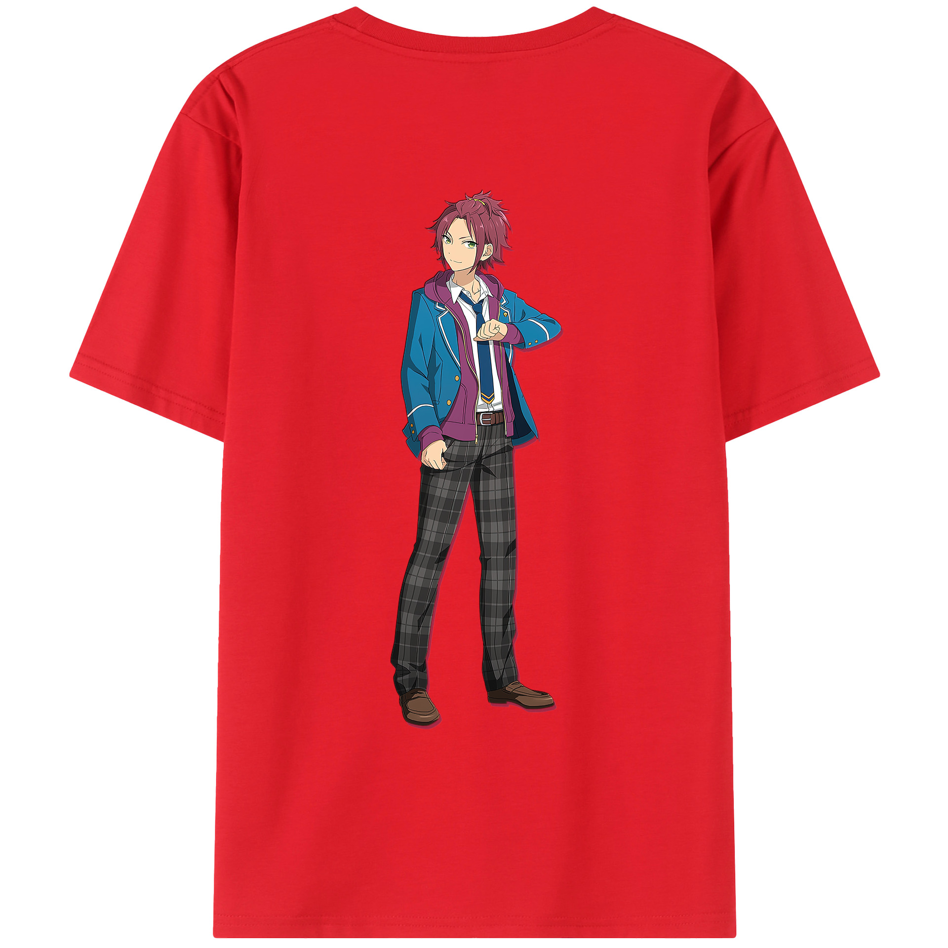 （画像用） あんさんぶるスターズ! Ensemble Stars レディース半袖Tシャツ(バックプリント)