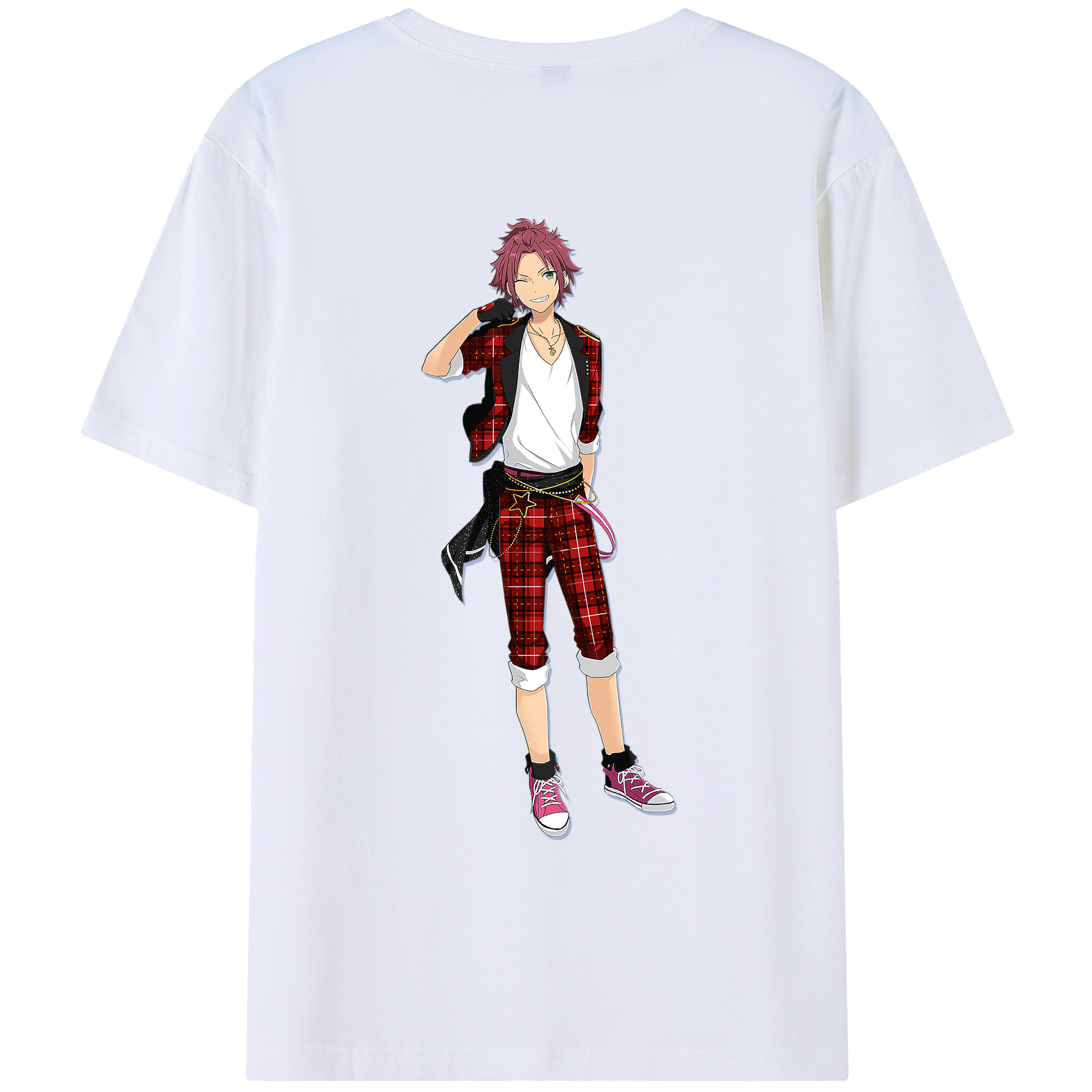 （画像用） あんさんぶるスターズ! Ensemble Stars レディース半袖Tシャツ(バックプリント)