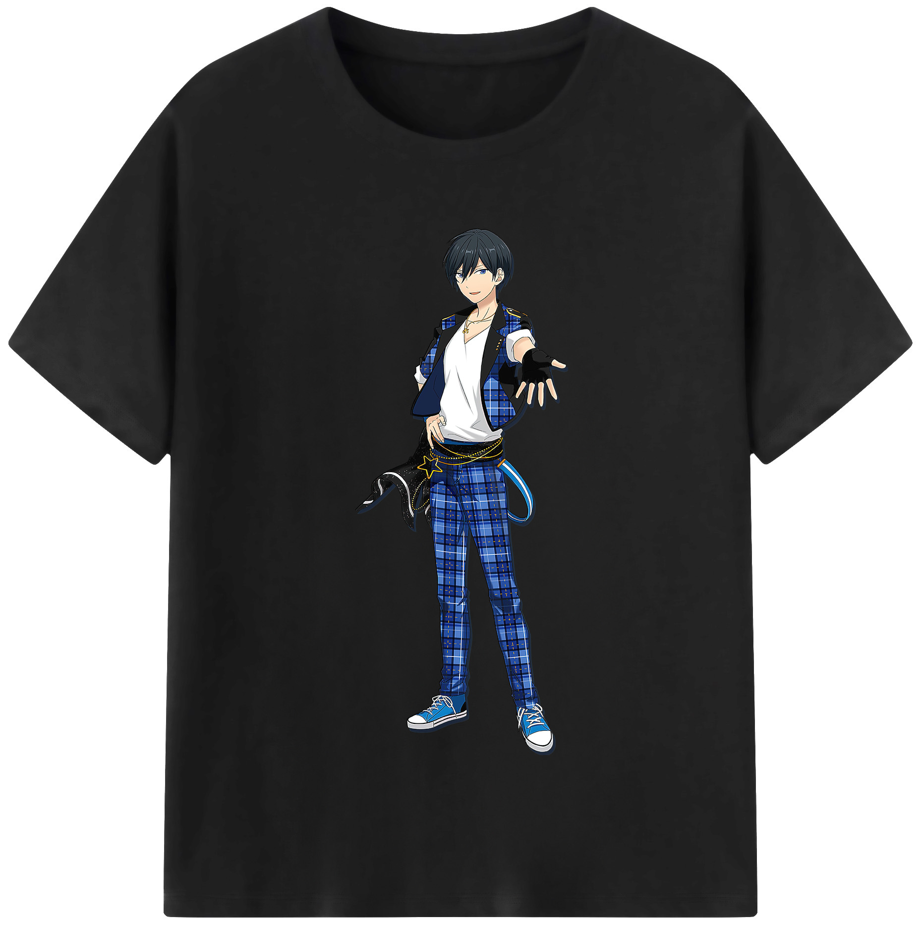 （画像用） あんさんぶるスターズ! Ensemble Stars レディースカジュアルプリントTシャツ（綿100％）