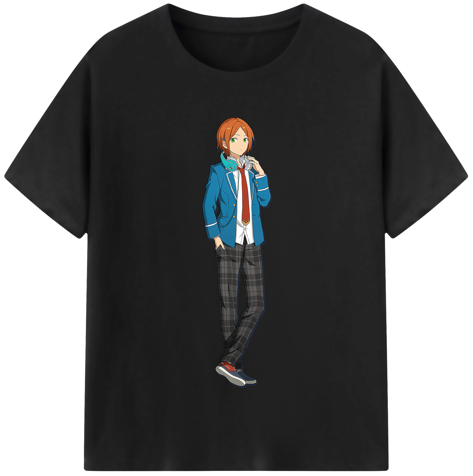 （画像用） あんさんぶるスターズ! Ensemble Stars レディースカジュアルプリントTシャツ（綿100％）