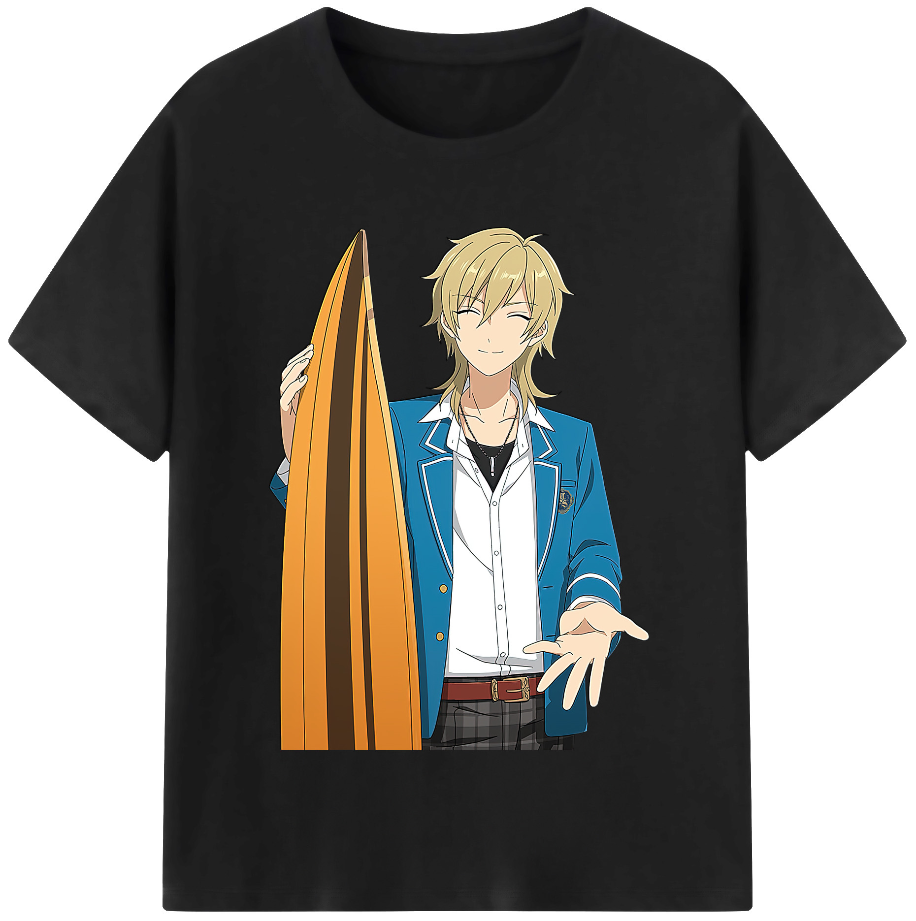 （画像用） あんさんぶるスターズ! Ensemble Stars レディースカジュアルプリントTシャツ（綿100％）